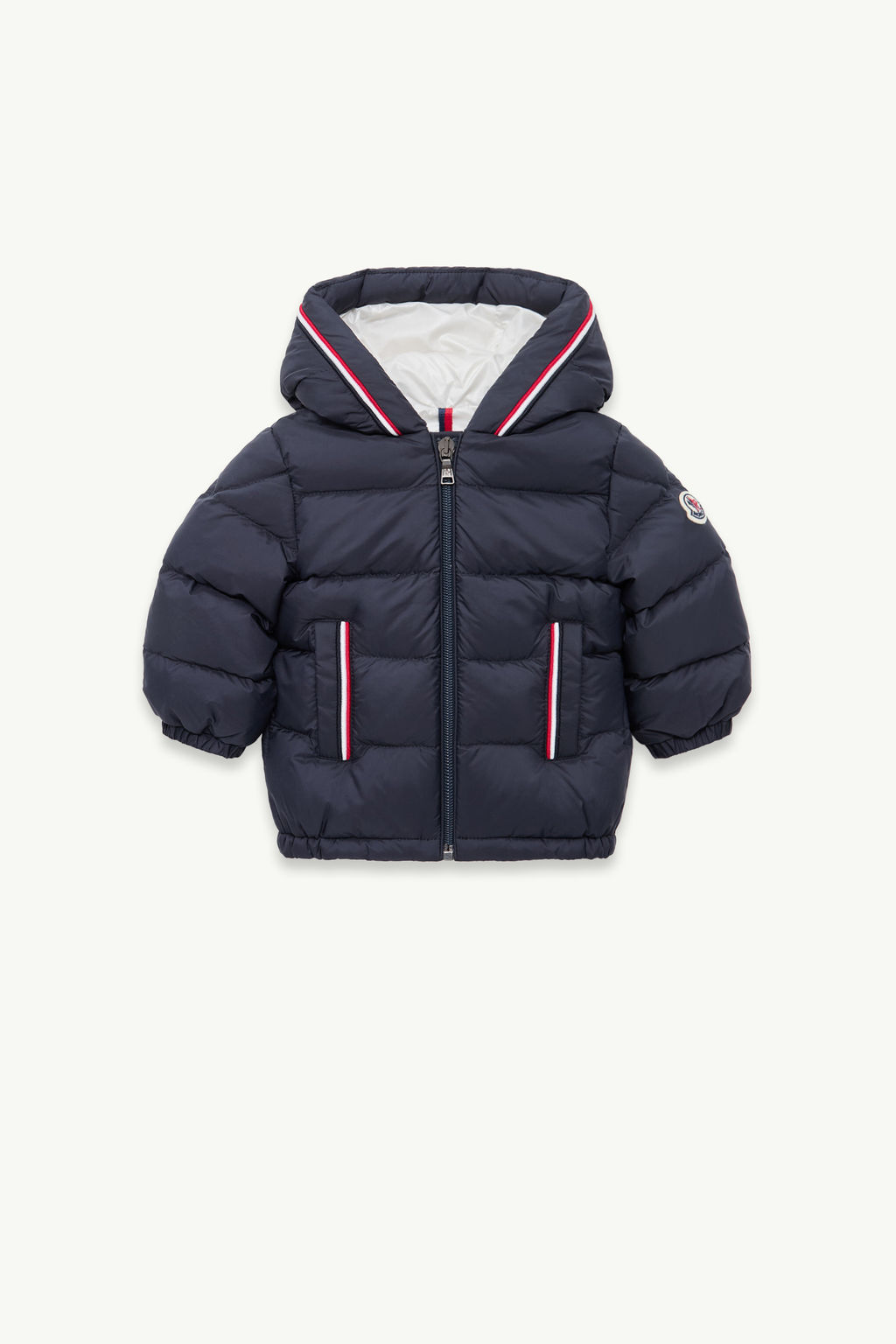 Moncler Enfant Baby Boys Bernard Down Padded Gilet in Red main image 1