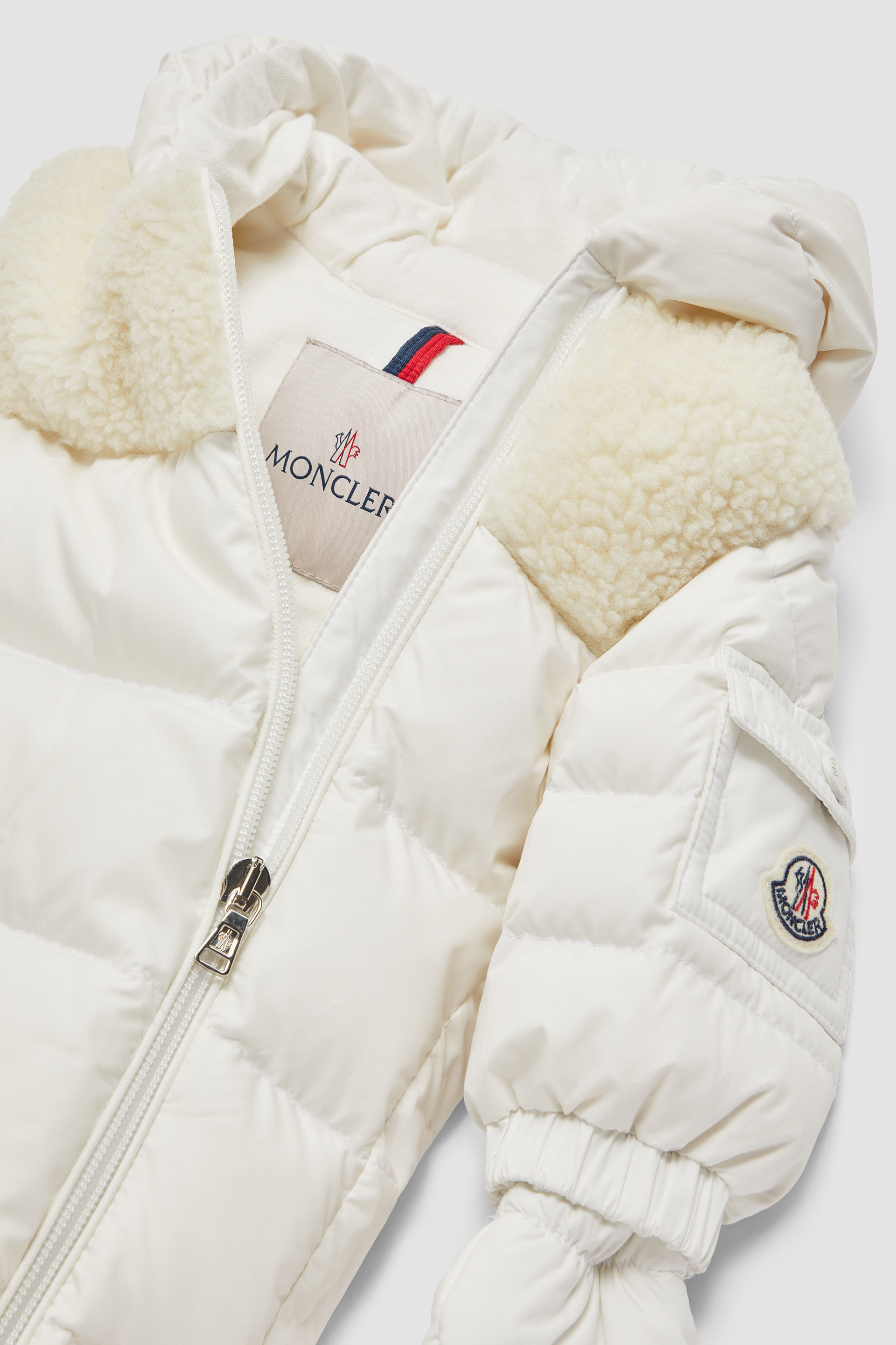 Baby girl moncler snowsuit best sale