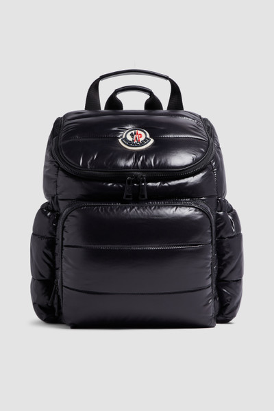 Black Padded Diaper Backpack - Accessories for Children | Moncler US