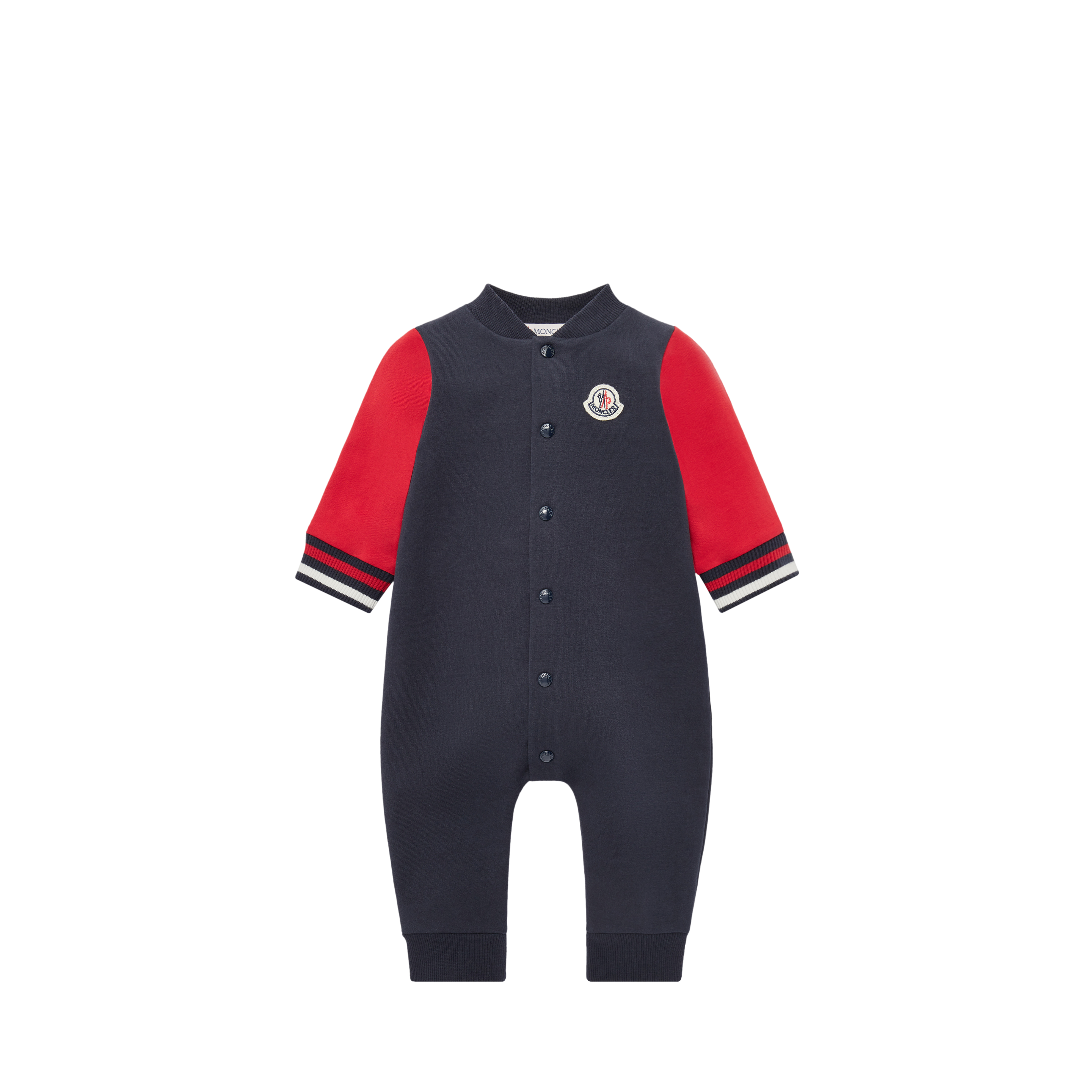 MONCLER ENFANT Logo Baby Grow, Boy, Multicolour, Size: 3/6M
