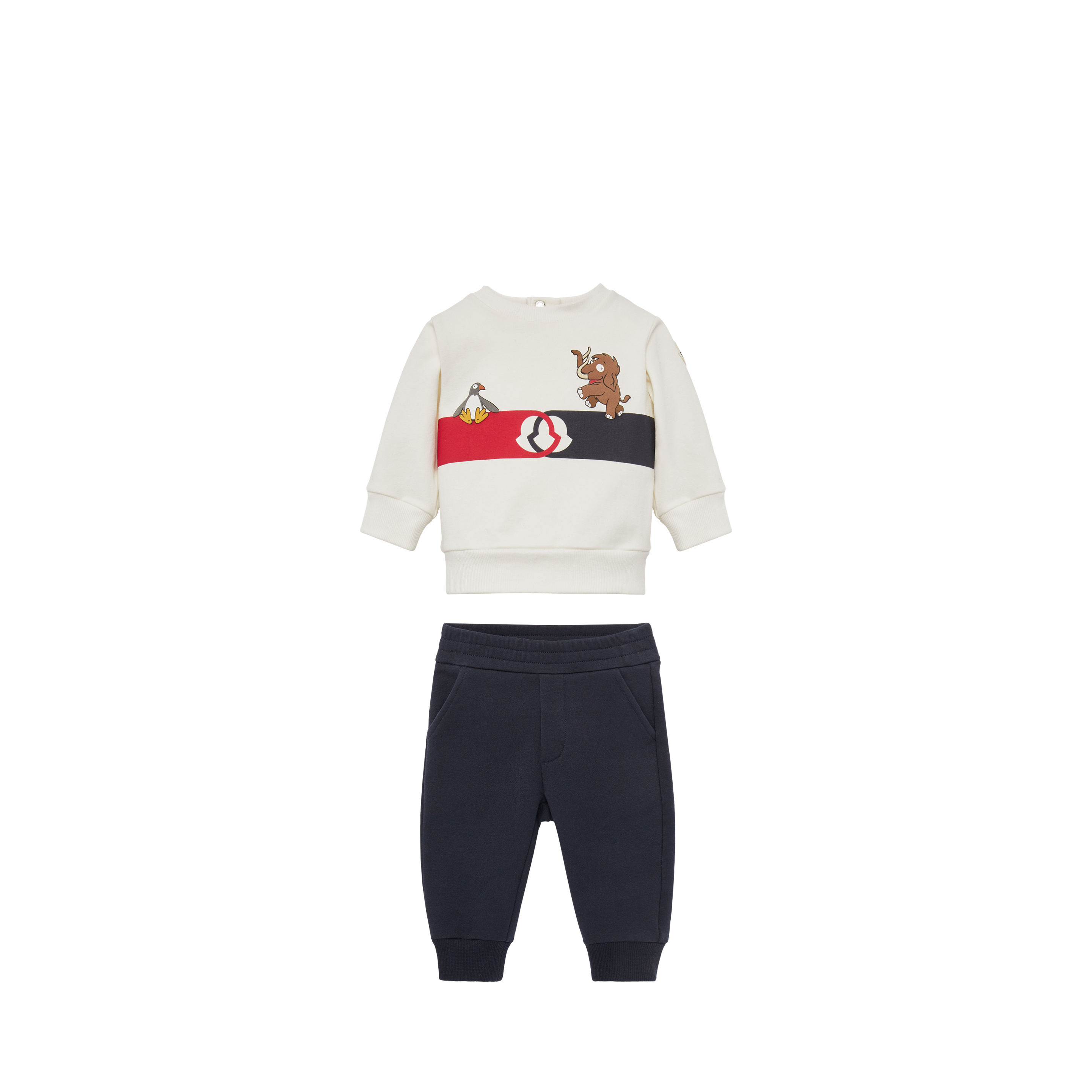 MONCLER ENFANT Logo Motif Track Suit, Boy, Multicolour, Size: 2Y