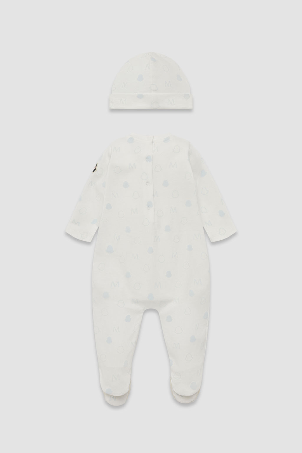 Moncler Baby Boys Set In White 1 main image 1