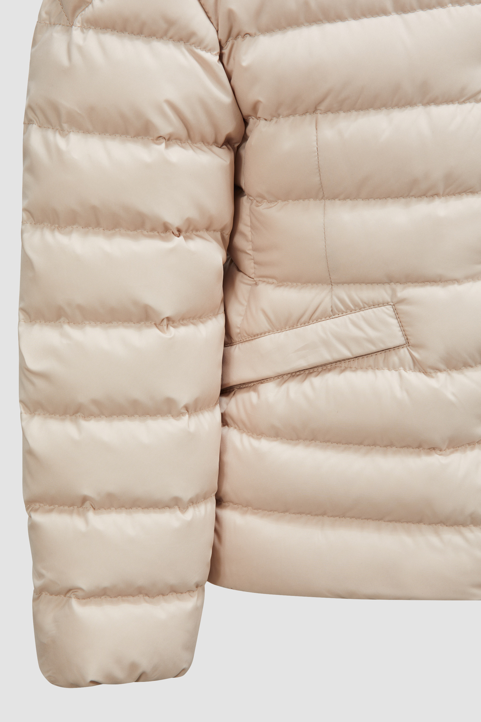 Beige Egisto Hooded Down Jacket - Down Jackets & Vests for Beige Egisto Hooded Down Jacket - Down Jackets & Vests for