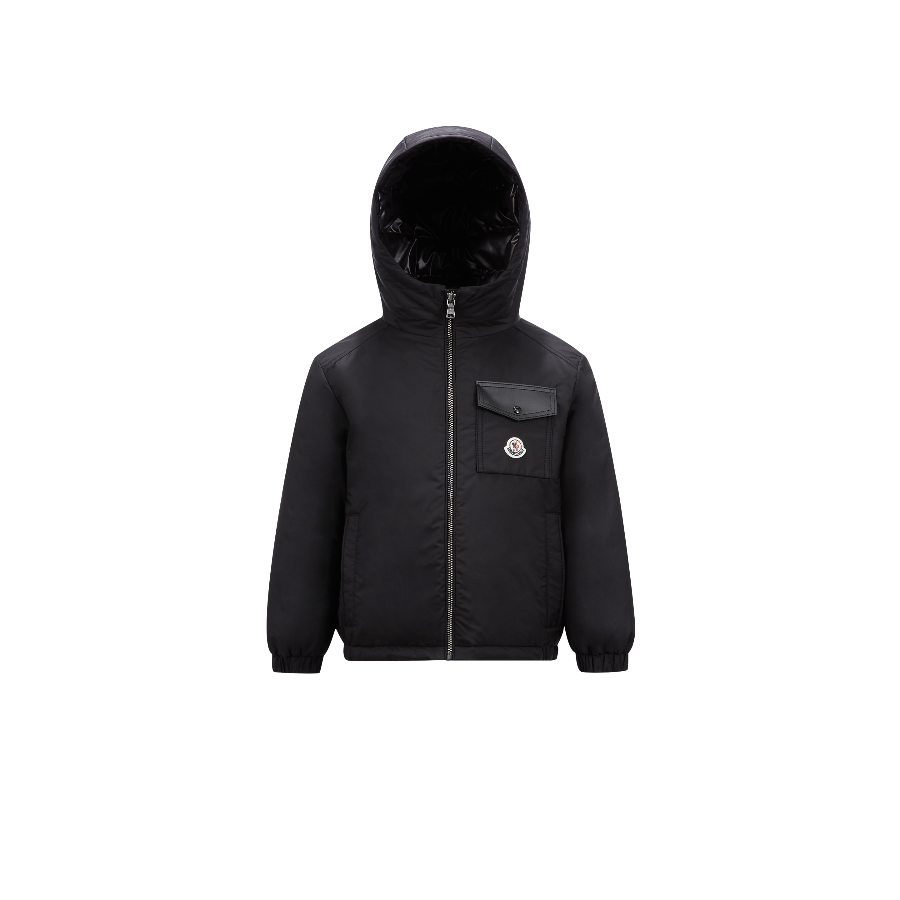 Shop Moncler Doudoune Gershom In Noir