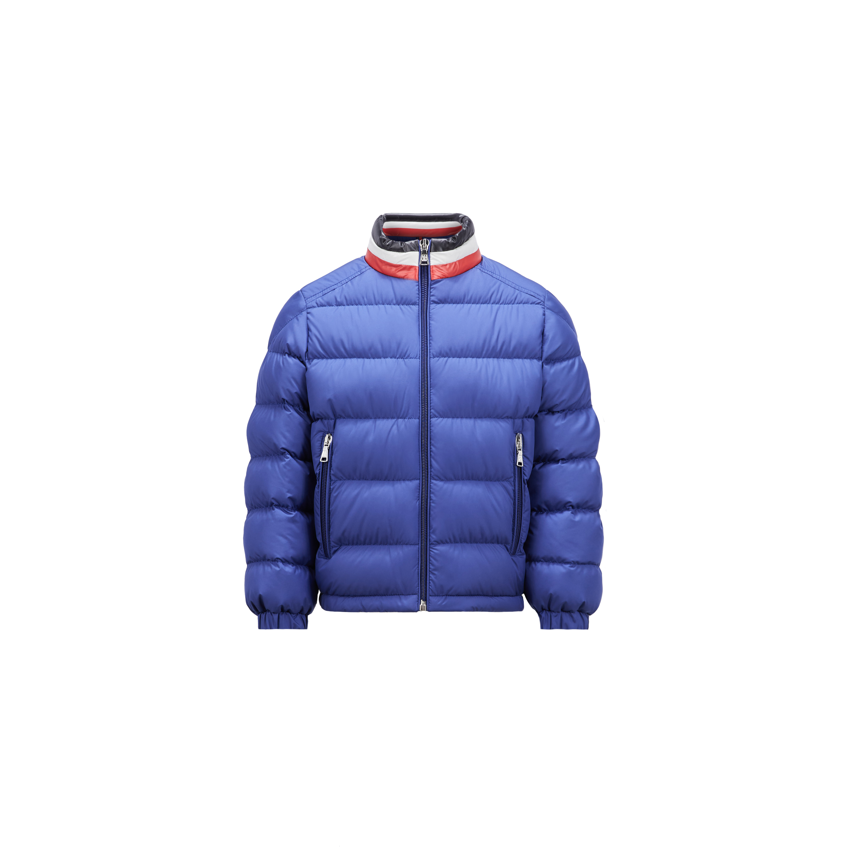 Shop Moncler Doudoune Vashiti In Blue