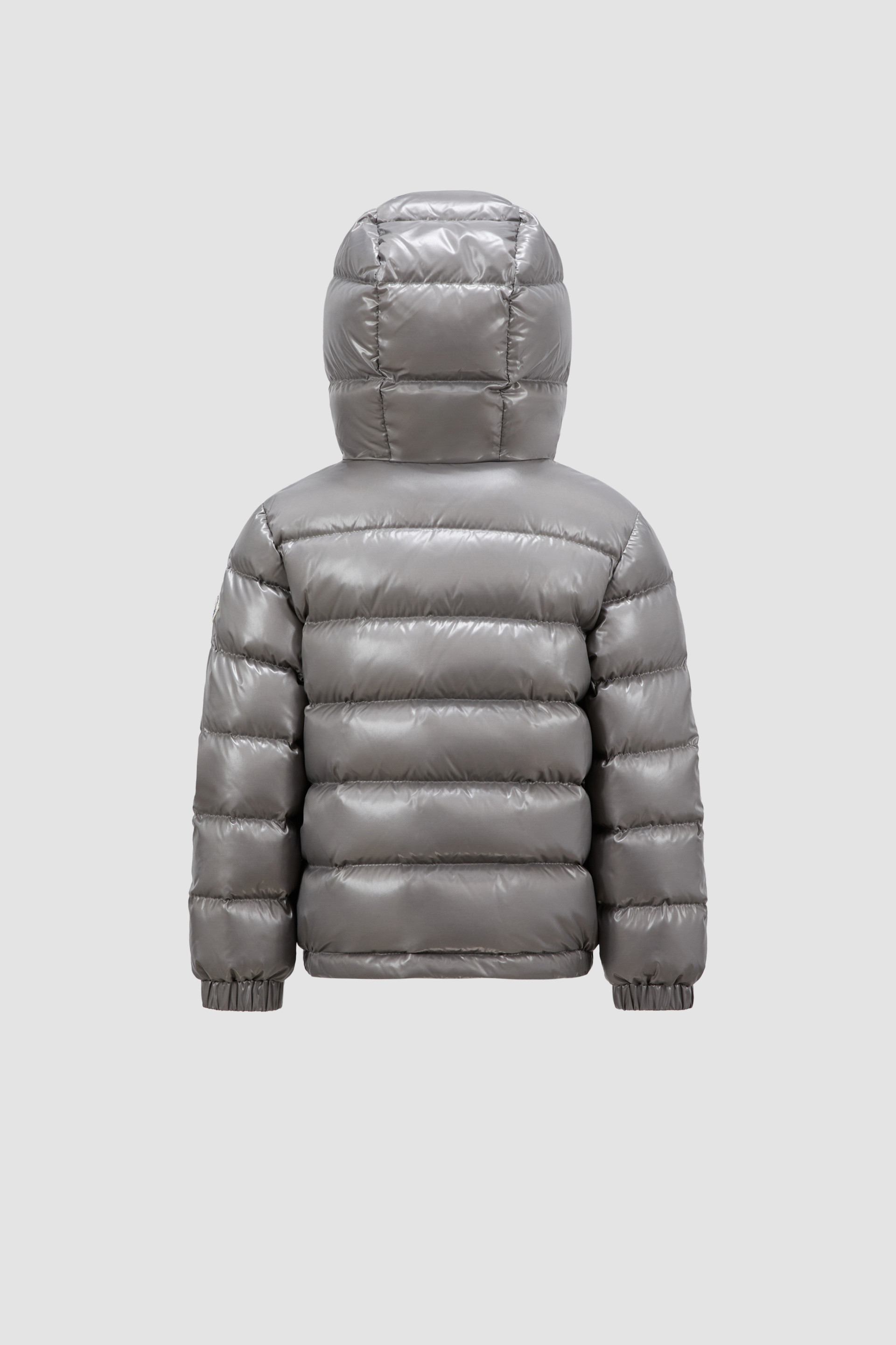 MONCLER ENFANT New Aubert Hooded Down Jacket male Gray Size 4Y