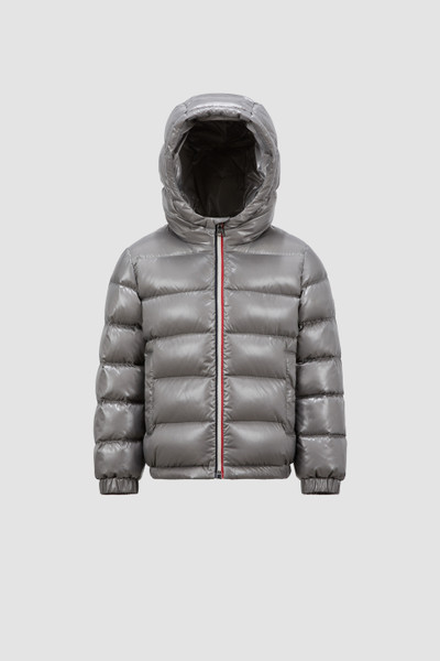 Grey New Aubert Hooded Down Jacket Down Jackets Vests for Children Moncler US