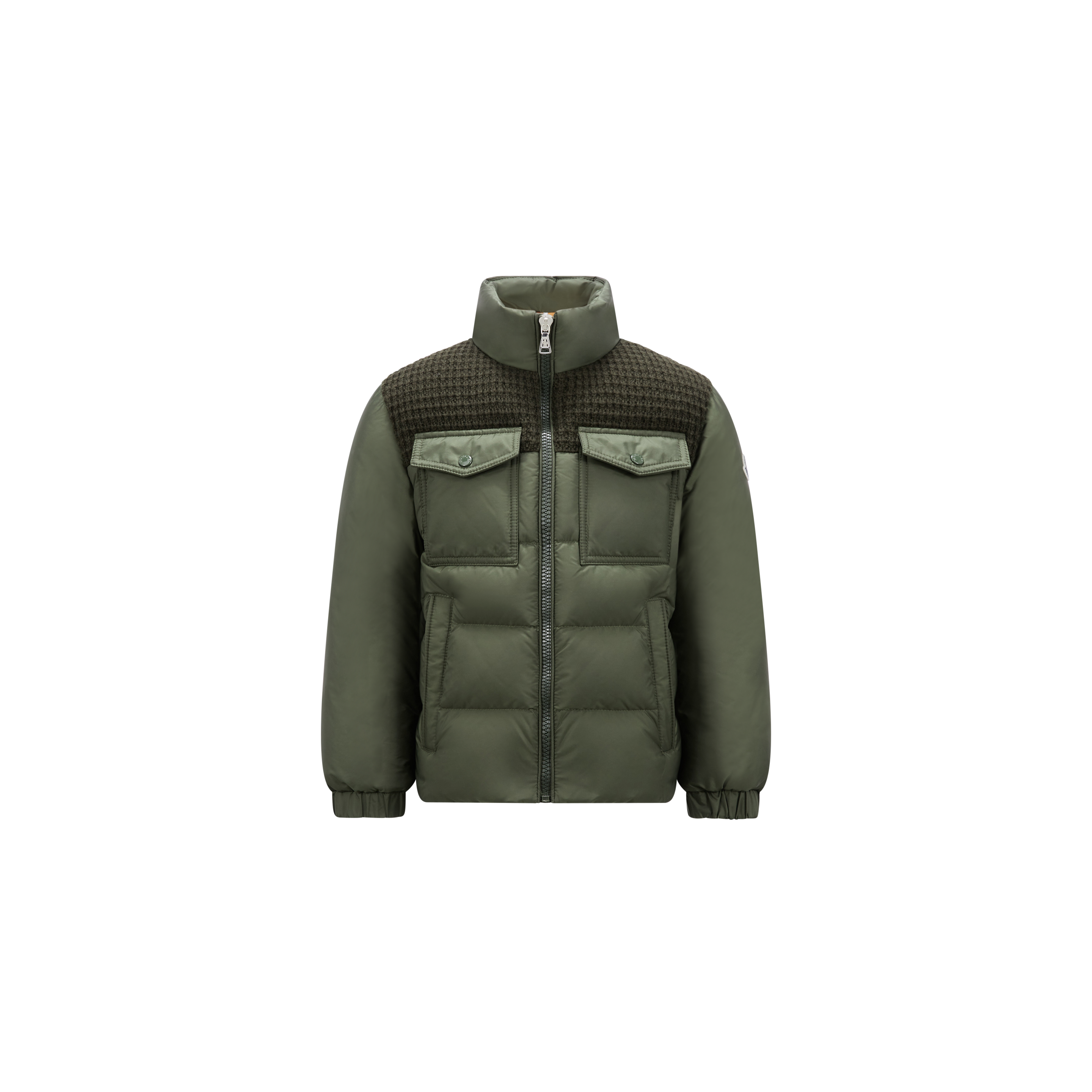 Shop Moncler Doudoune Mareno In Green