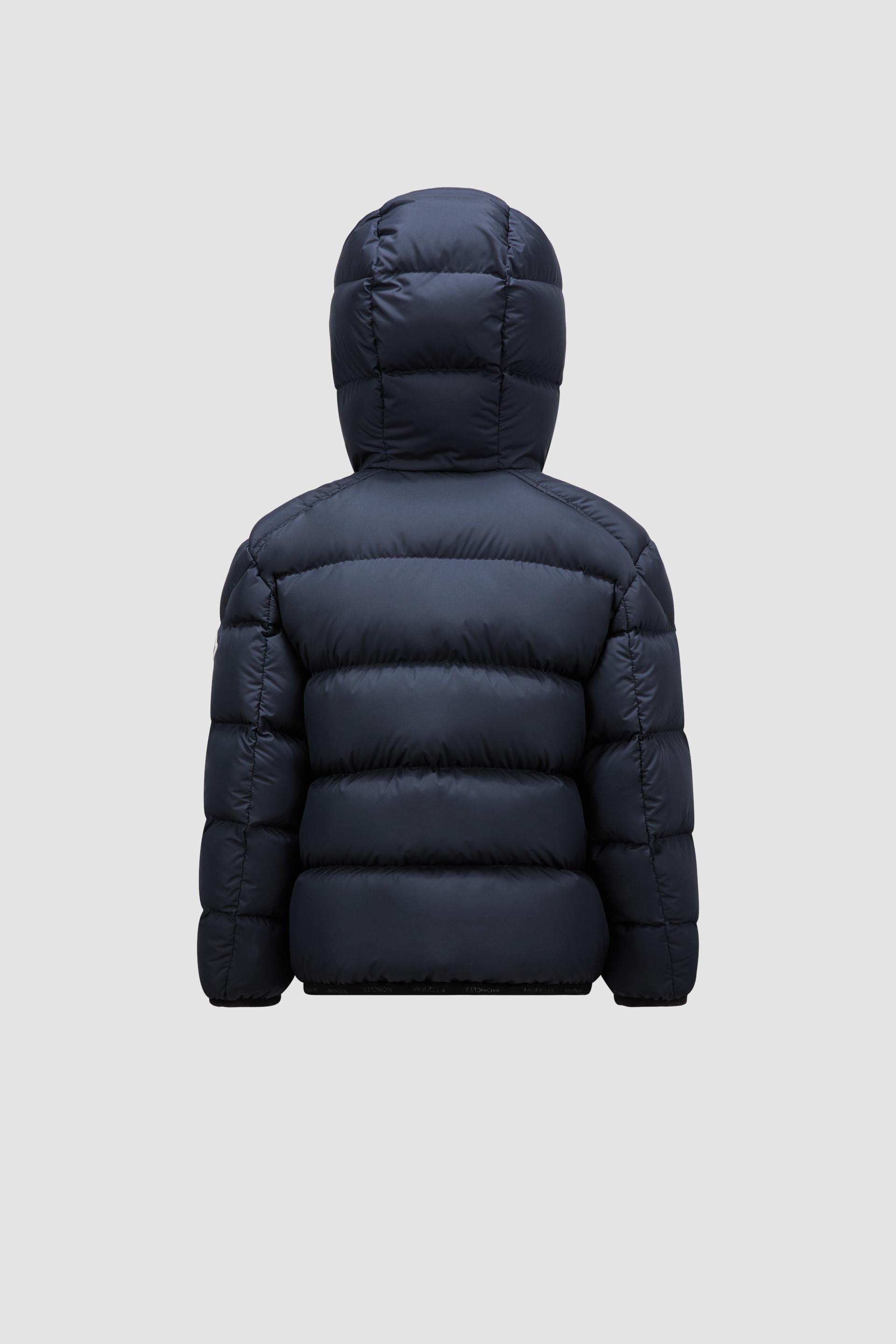 Navy Blue Mattan Hooded Down Jacket Down Jackets Vests for Children Moncler HK