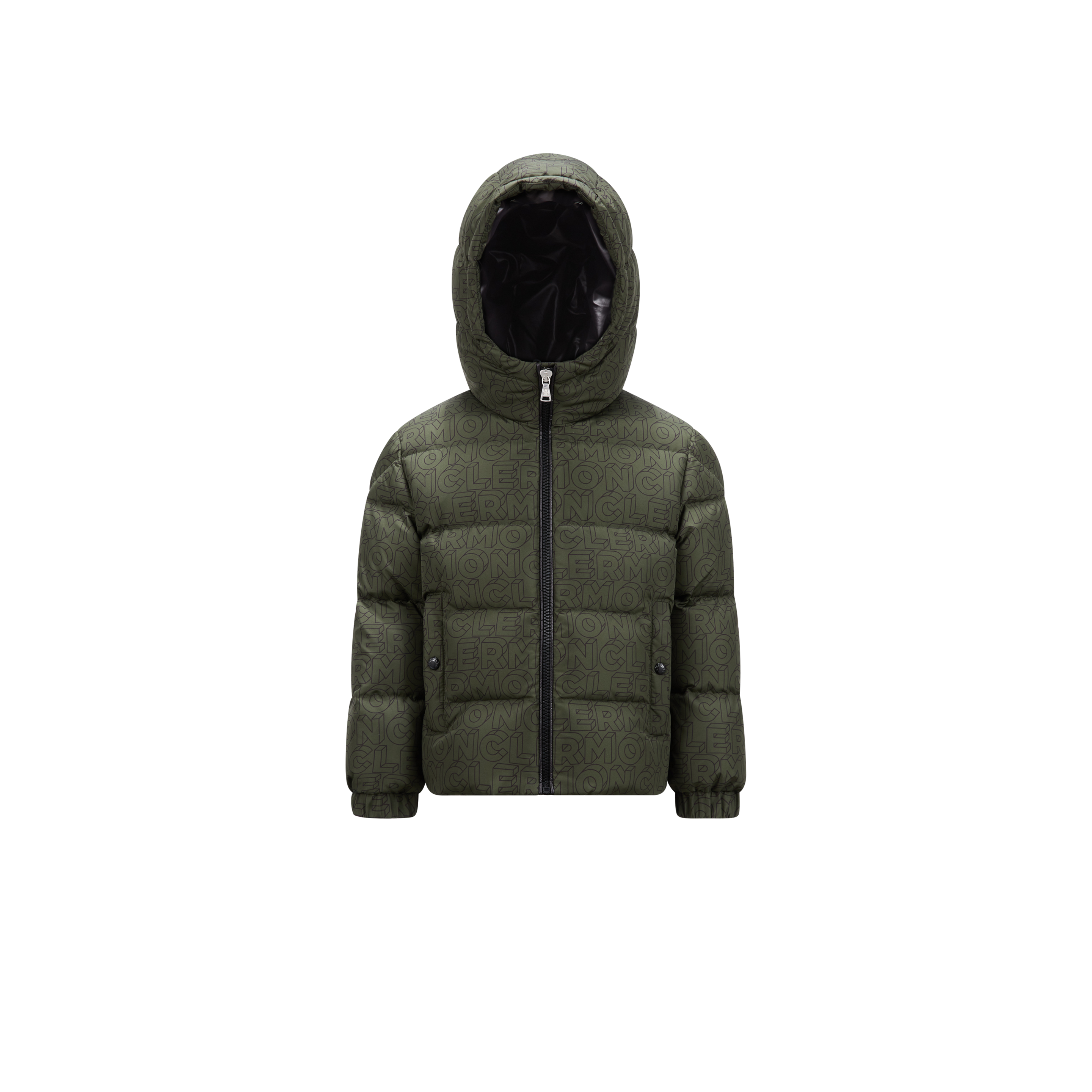 Shop Moncler Doudoune Fergus In Vert