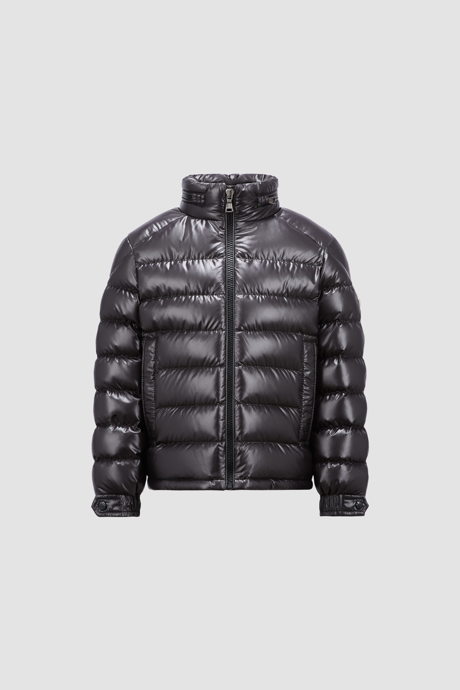 Black Jens Down Jacket Down Jackets Vests for Children Moncler HR