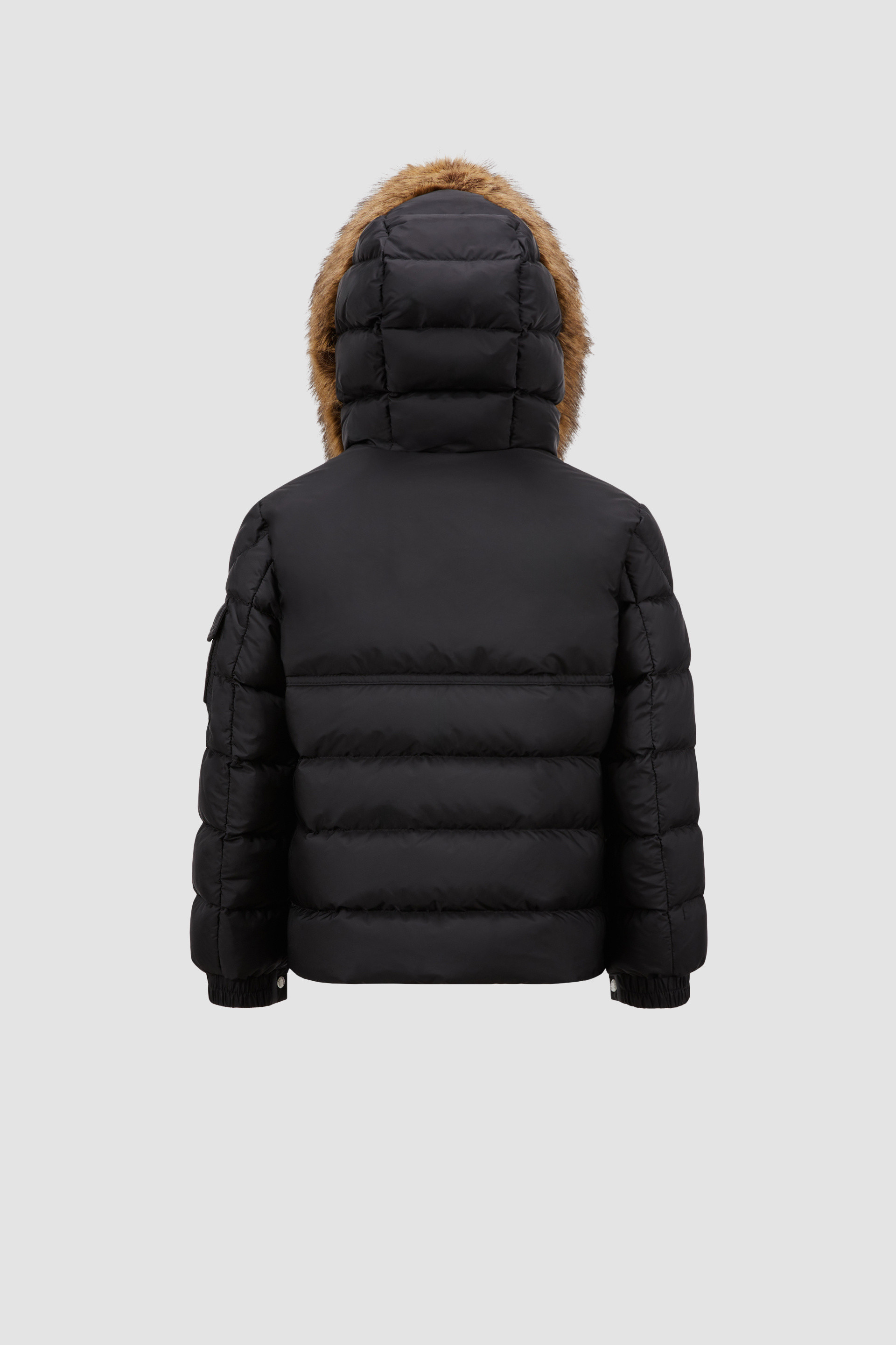 Black New Byronf Hooded Down Jacket Down Jackets Vests for Children Moncler CH