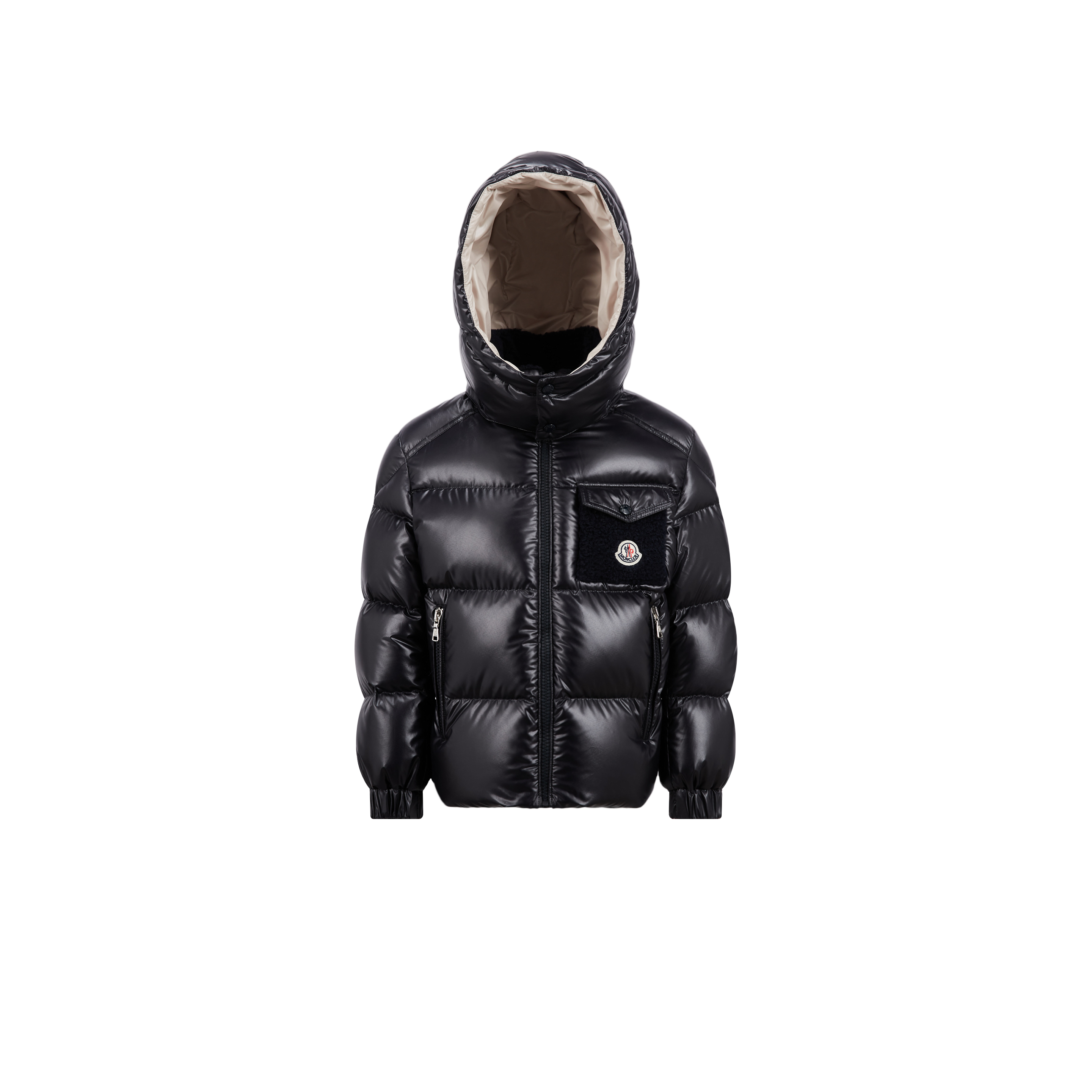 Shop Moncler Doudoune Yule In Bleu