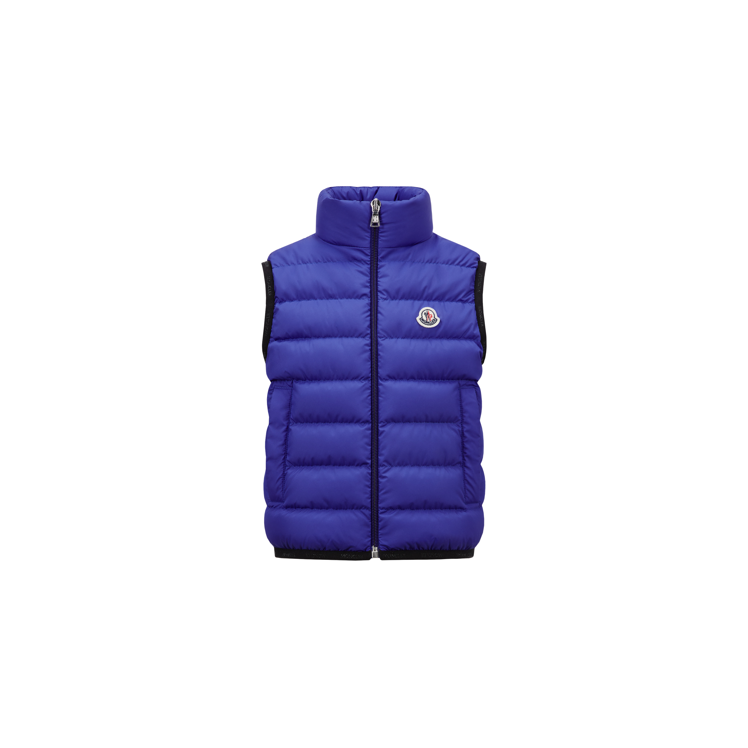 Shop Moncler Doudoune Sans Manches Contrin In Blue