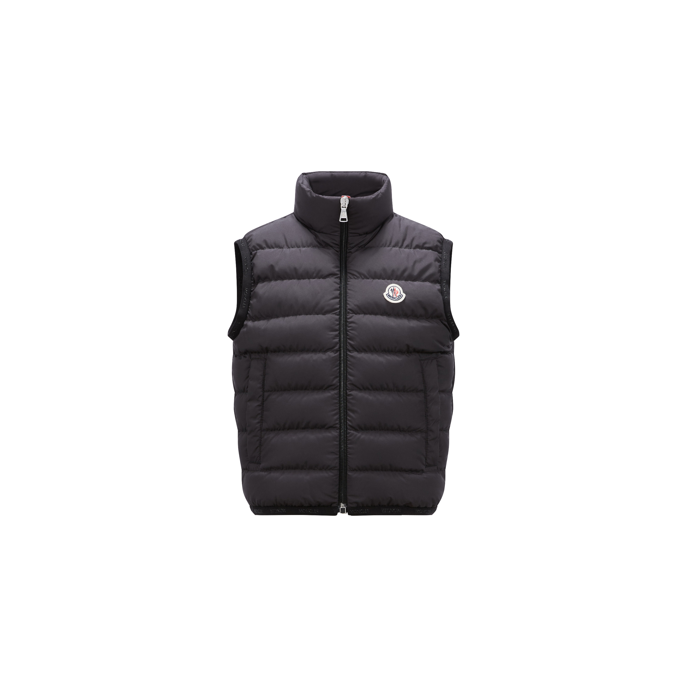 Shop Moncler Doudoune Sans Manches Contrin In Black