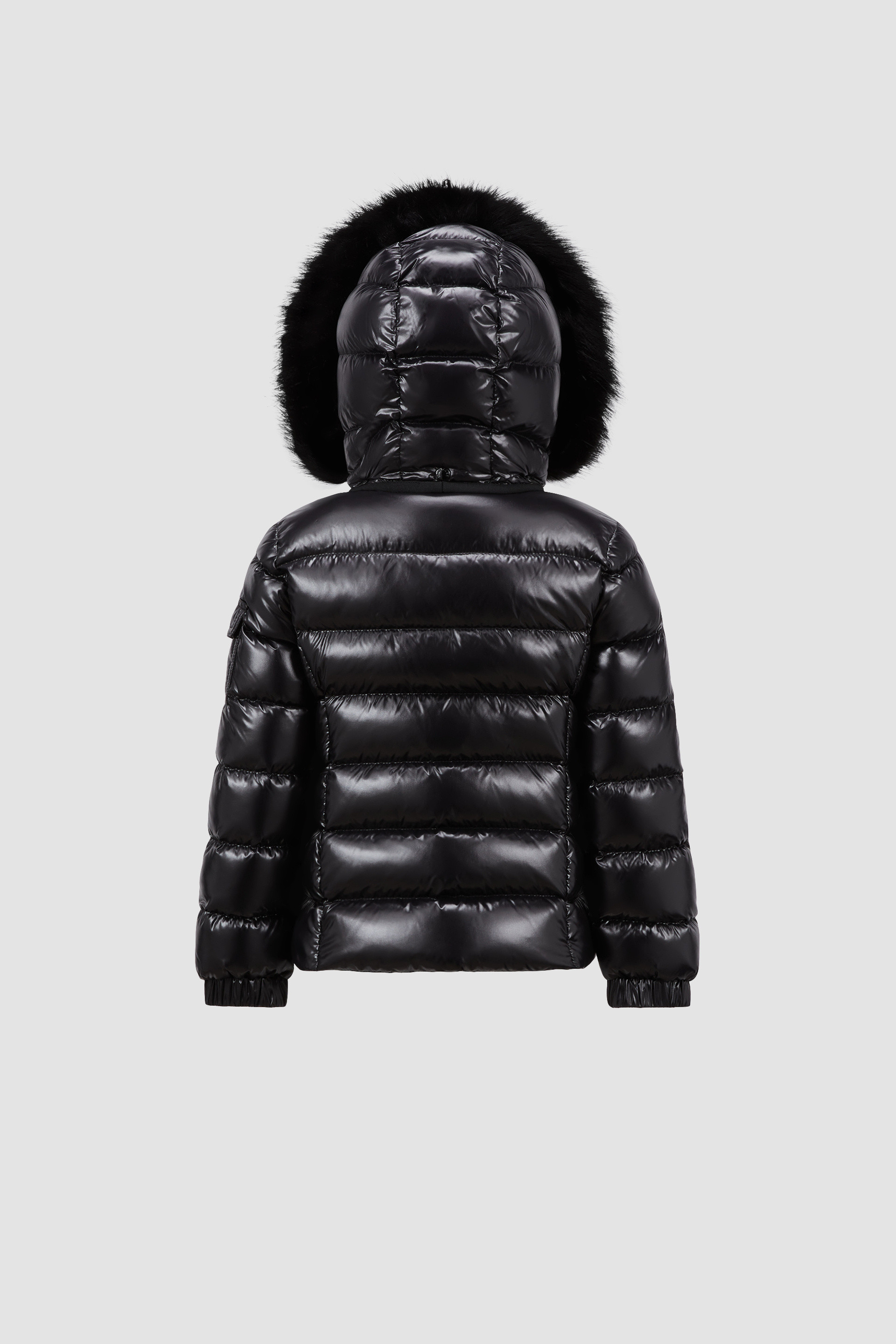 Black Badyf Hooded Down Jacket Down Jackets Vests for Children Moncler HK