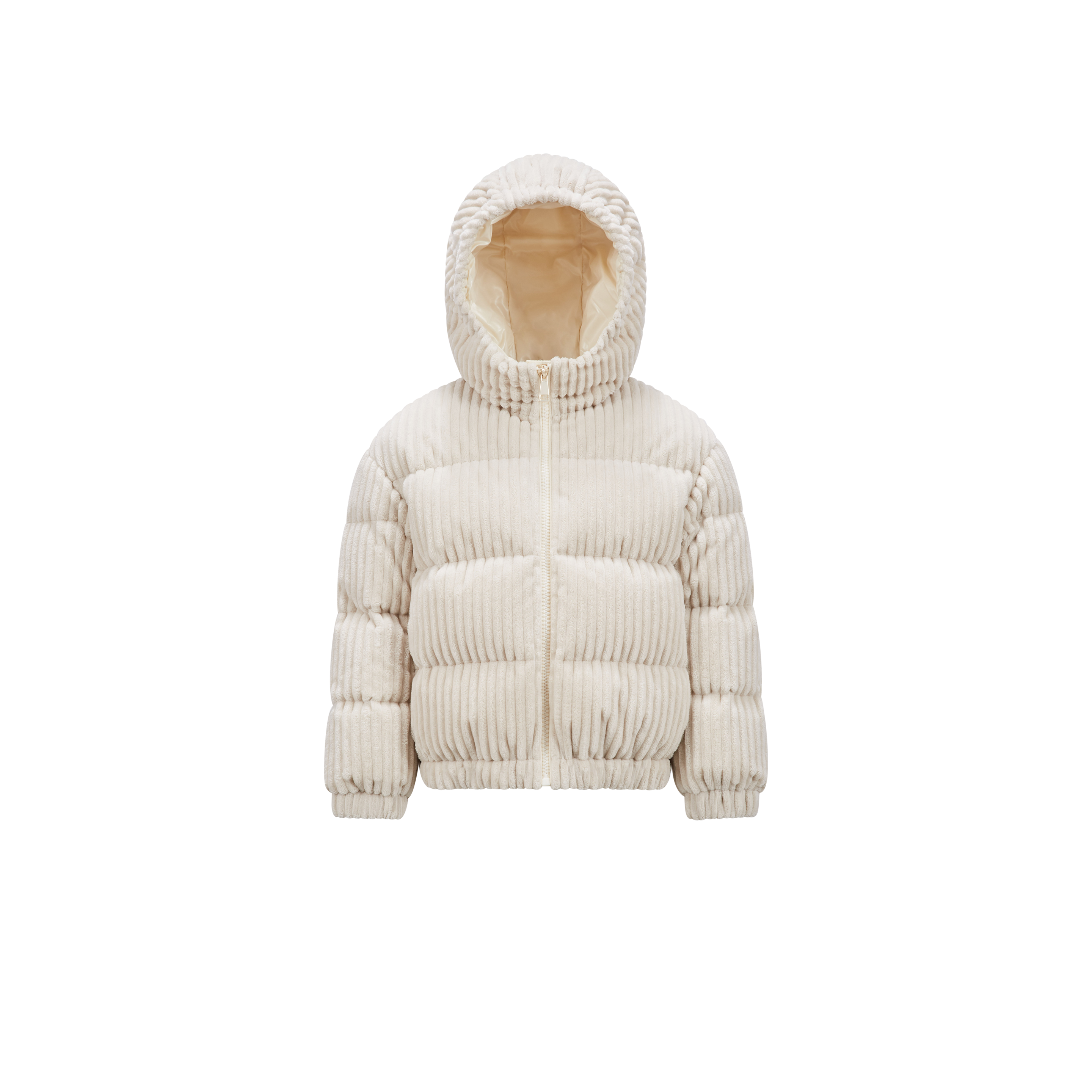 Shop Moncler Doudoune Arline In Beige