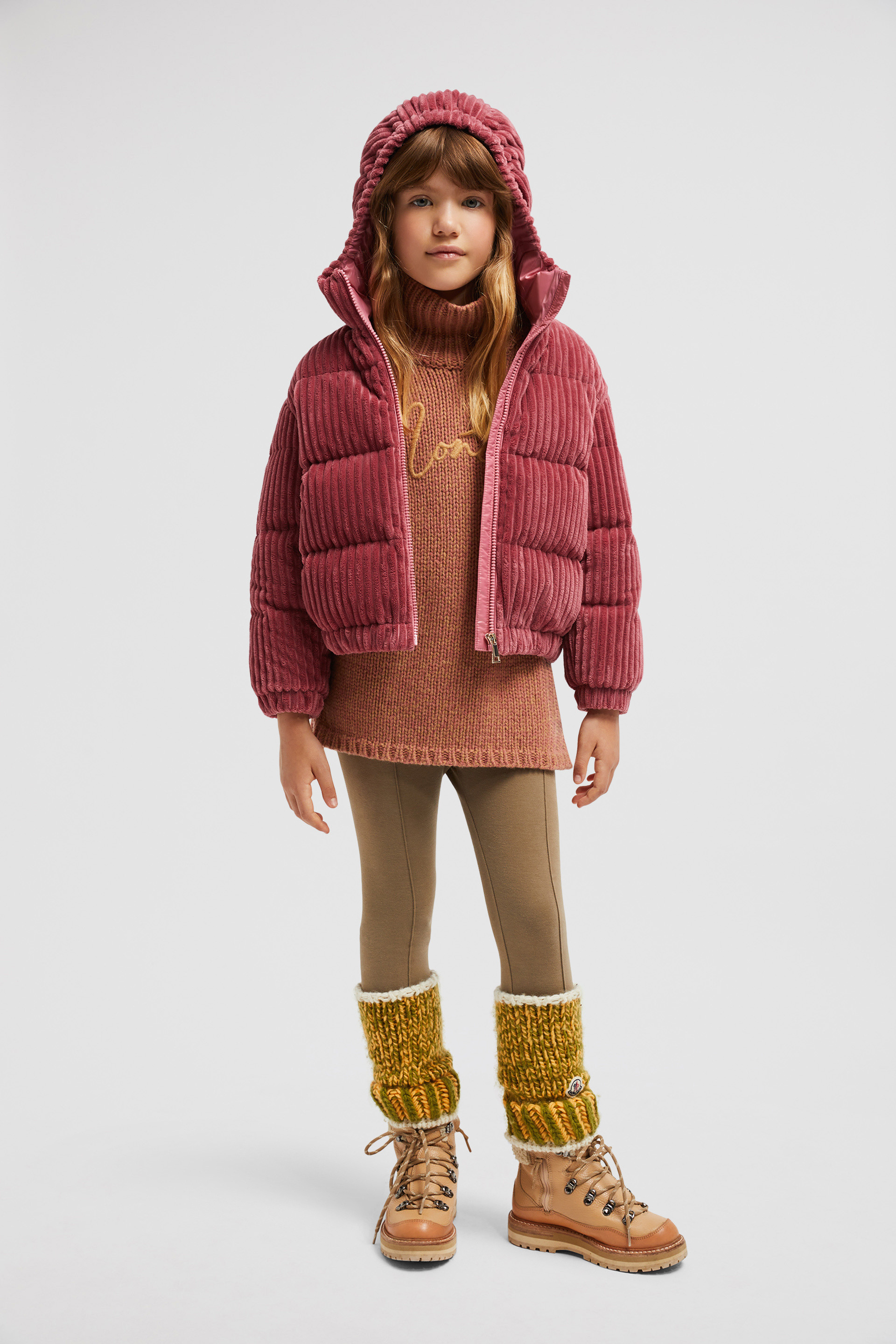 Arline Hooded Down Jacket Size : 10Y