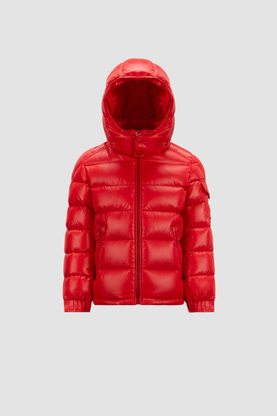 Scarlet Red New Moncler Maya Down Jacket Down Jackets Vests for Children Moncler US