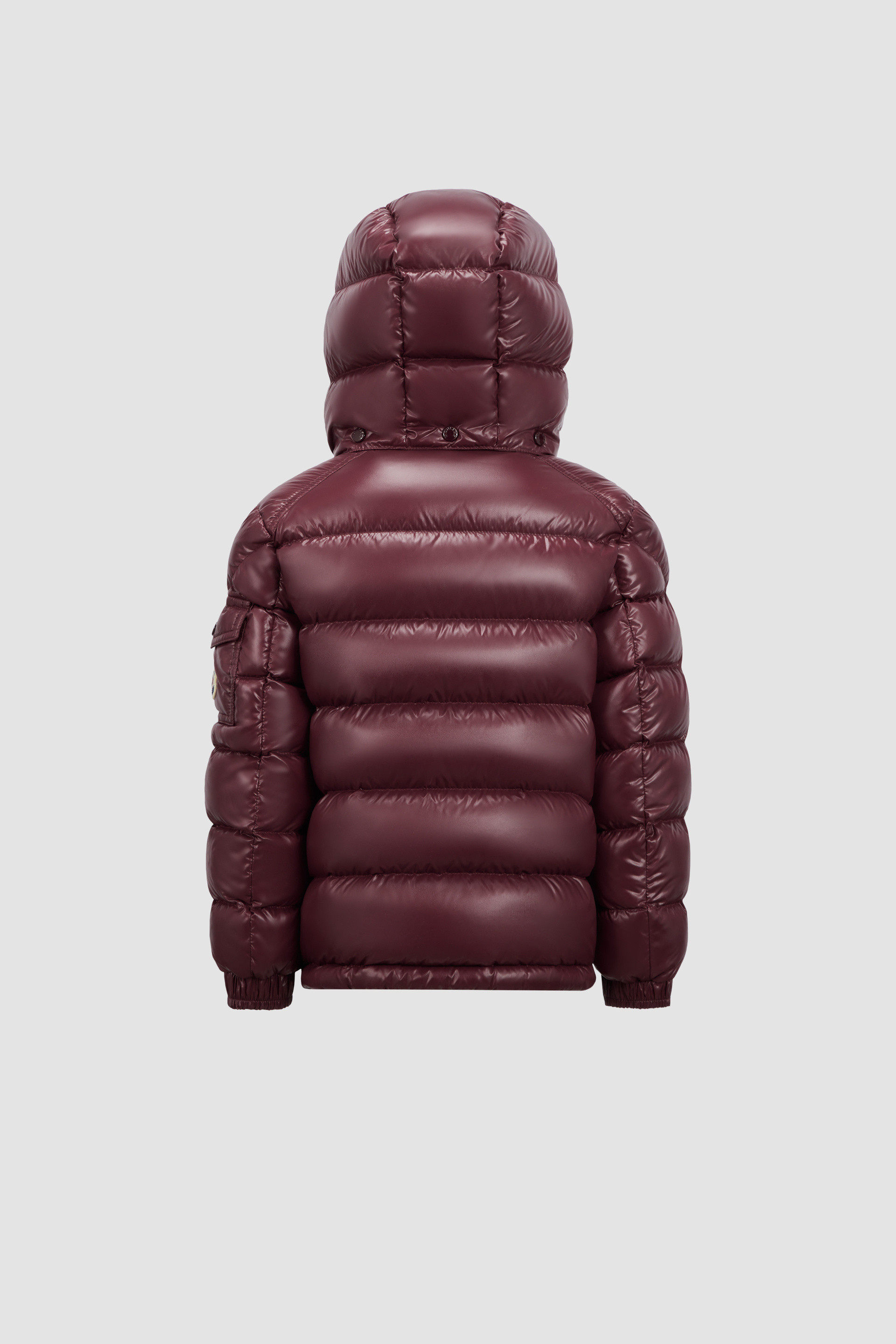 Dark Red New Moncler Maya Hooded Down Jacket Down Jackets Vests for Children Moncler AU