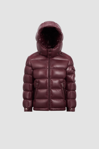 Red moncler bubble jacket online