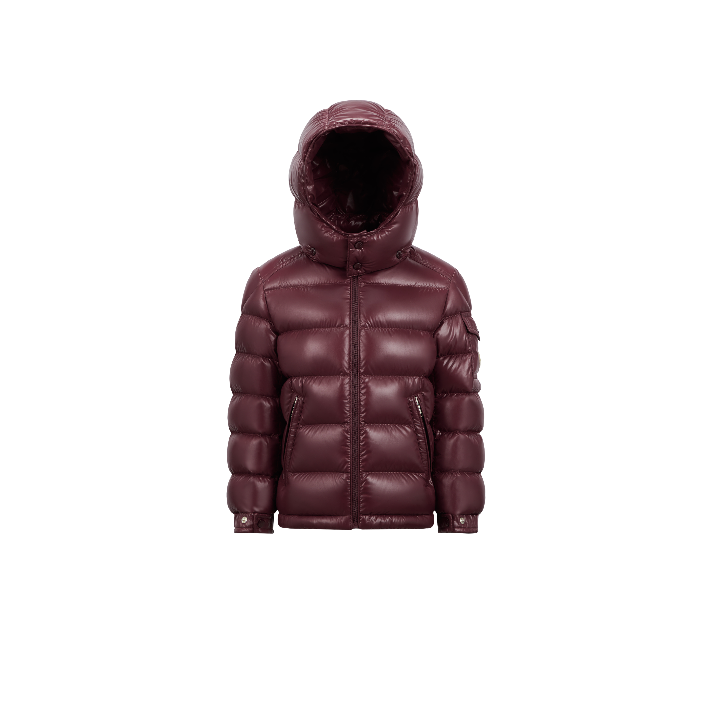 Shop Moncler Nouvelle Doudoune À Capuche  Maya In Red