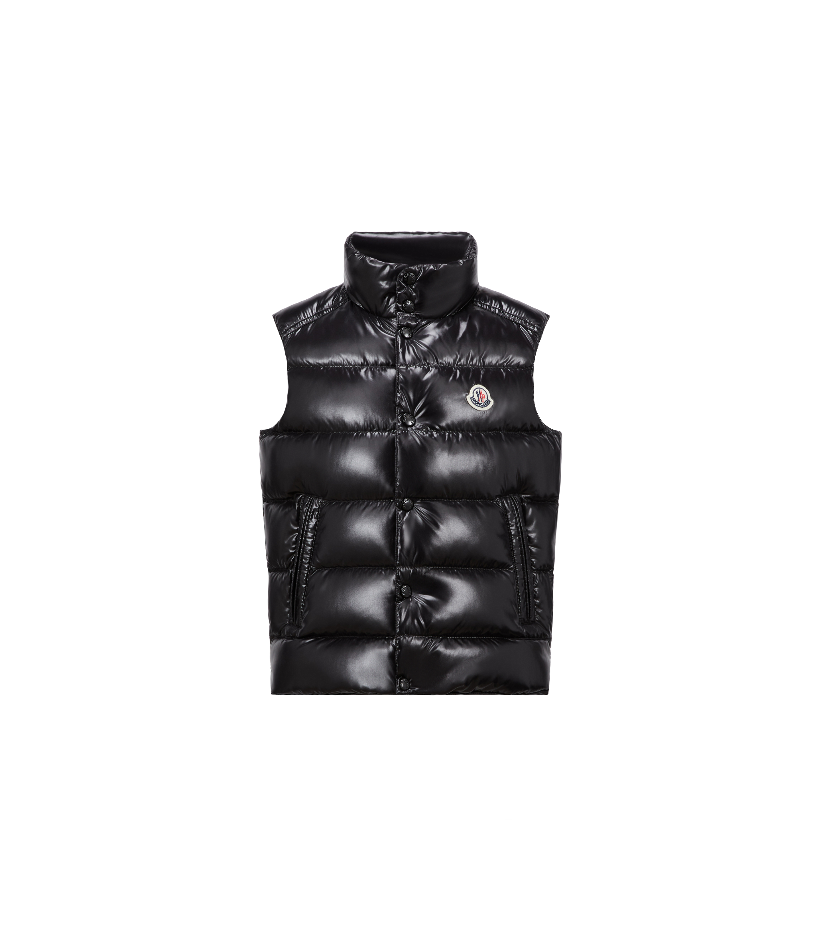 Shop Moncler Doudoune Sans Manches Tib In Black