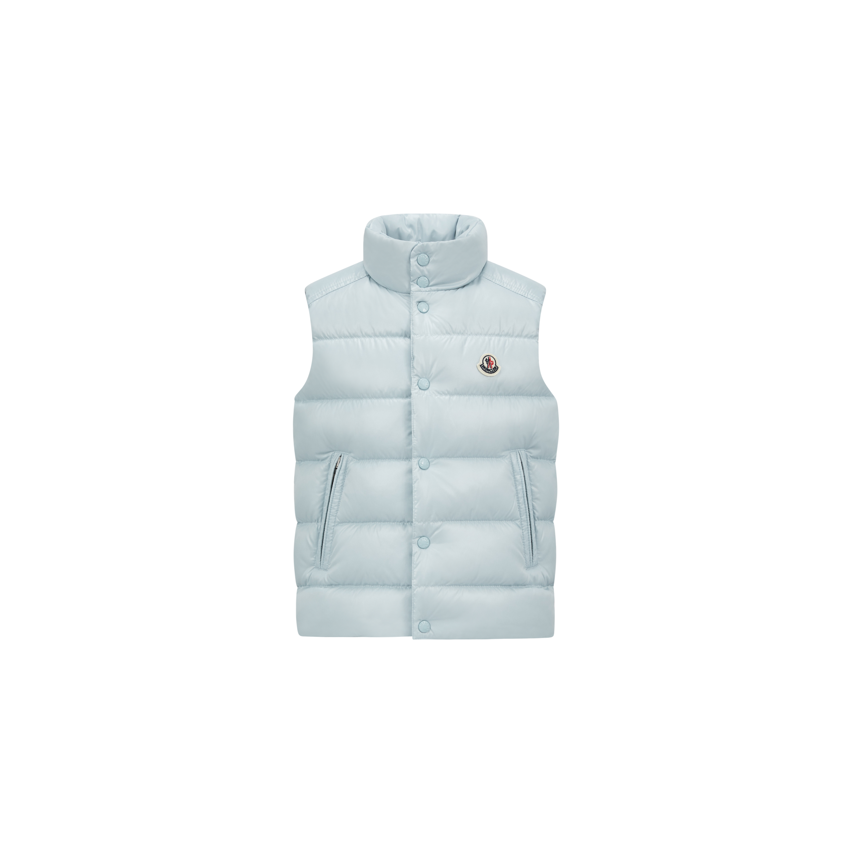 Moncler Kids' Doudoune Sans Manches Tib In Blue