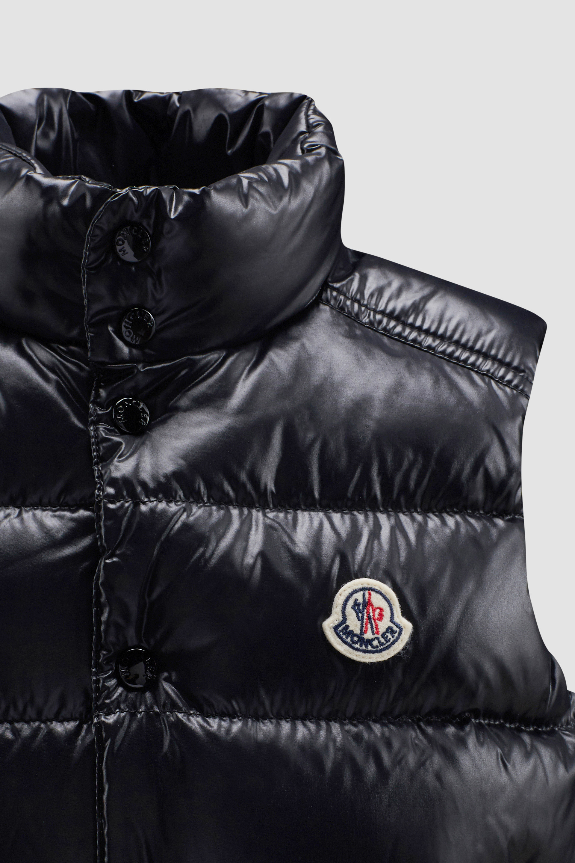 Black Tib Down Vest - Down Jackets & Vests for Children