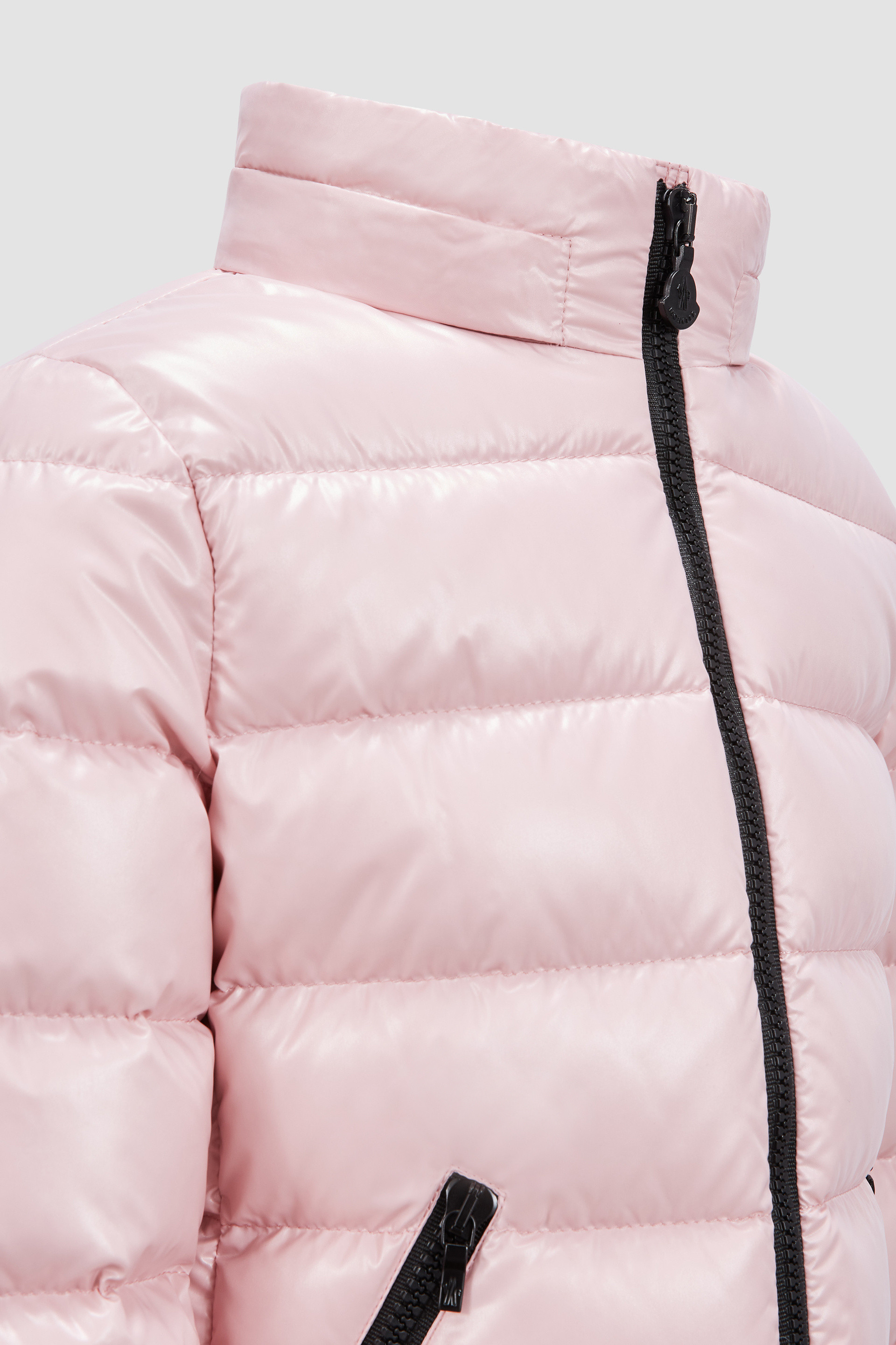 Girls pink moncler coat hotsell