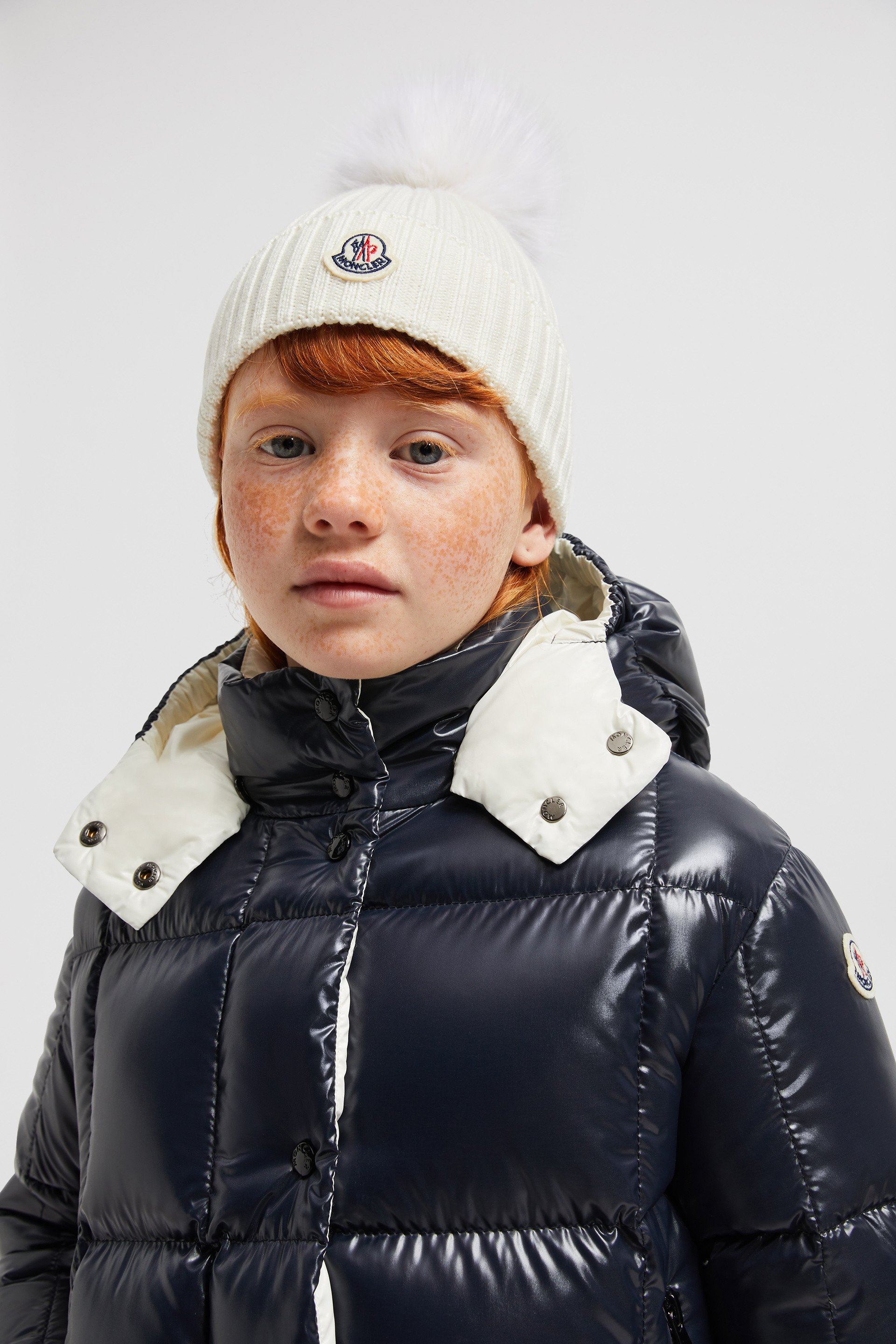 Moncler beanie shops hat kids