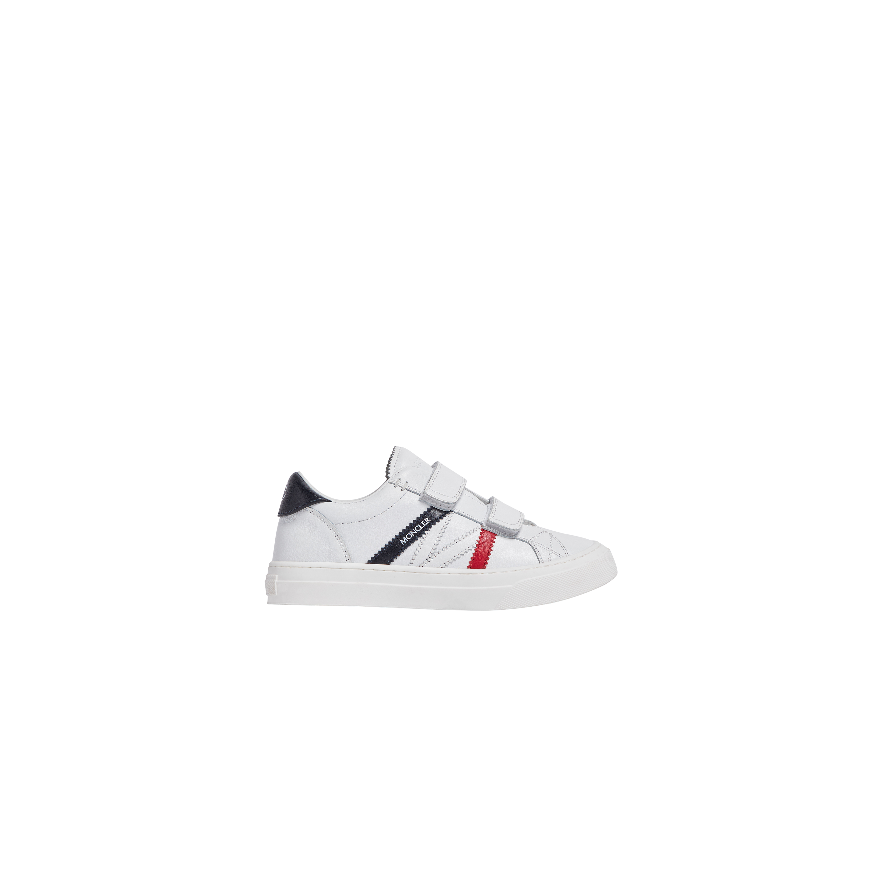 Shop Moncler Sneakers Petit Monaco M In Multicolore