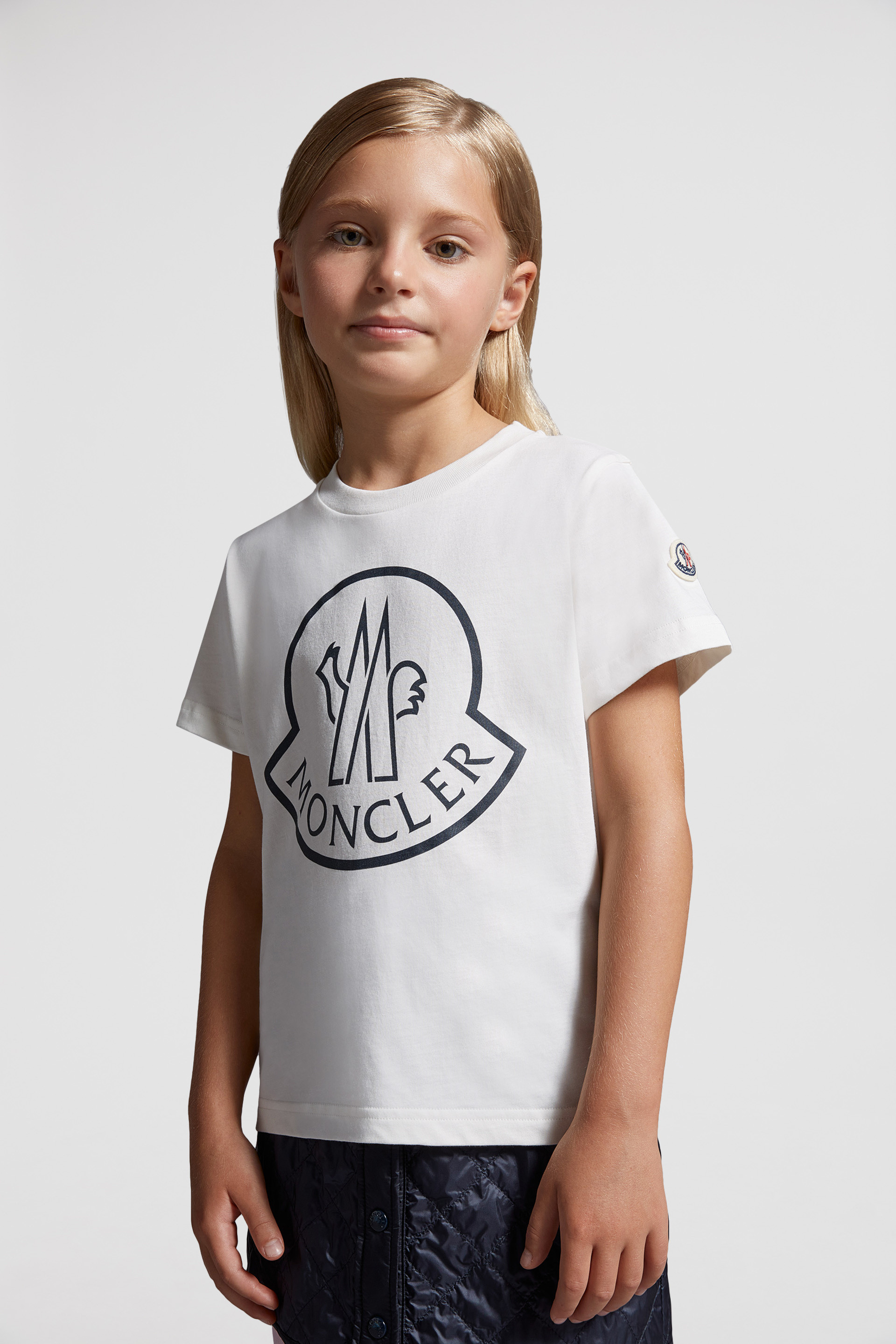 ホワイト Tシャツ : ポロシャツ＆Tシャツ 向けの Children | モンクレール