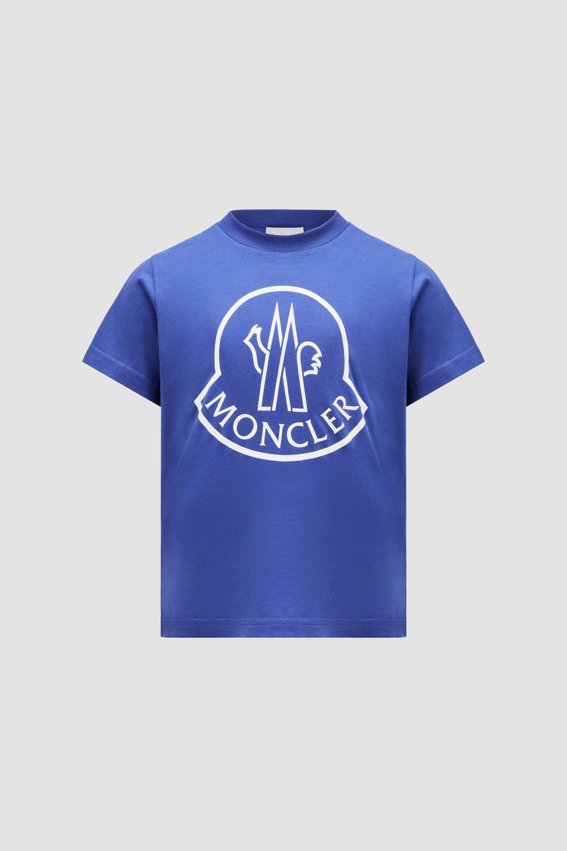 Blue moncler polo shirt hotsell