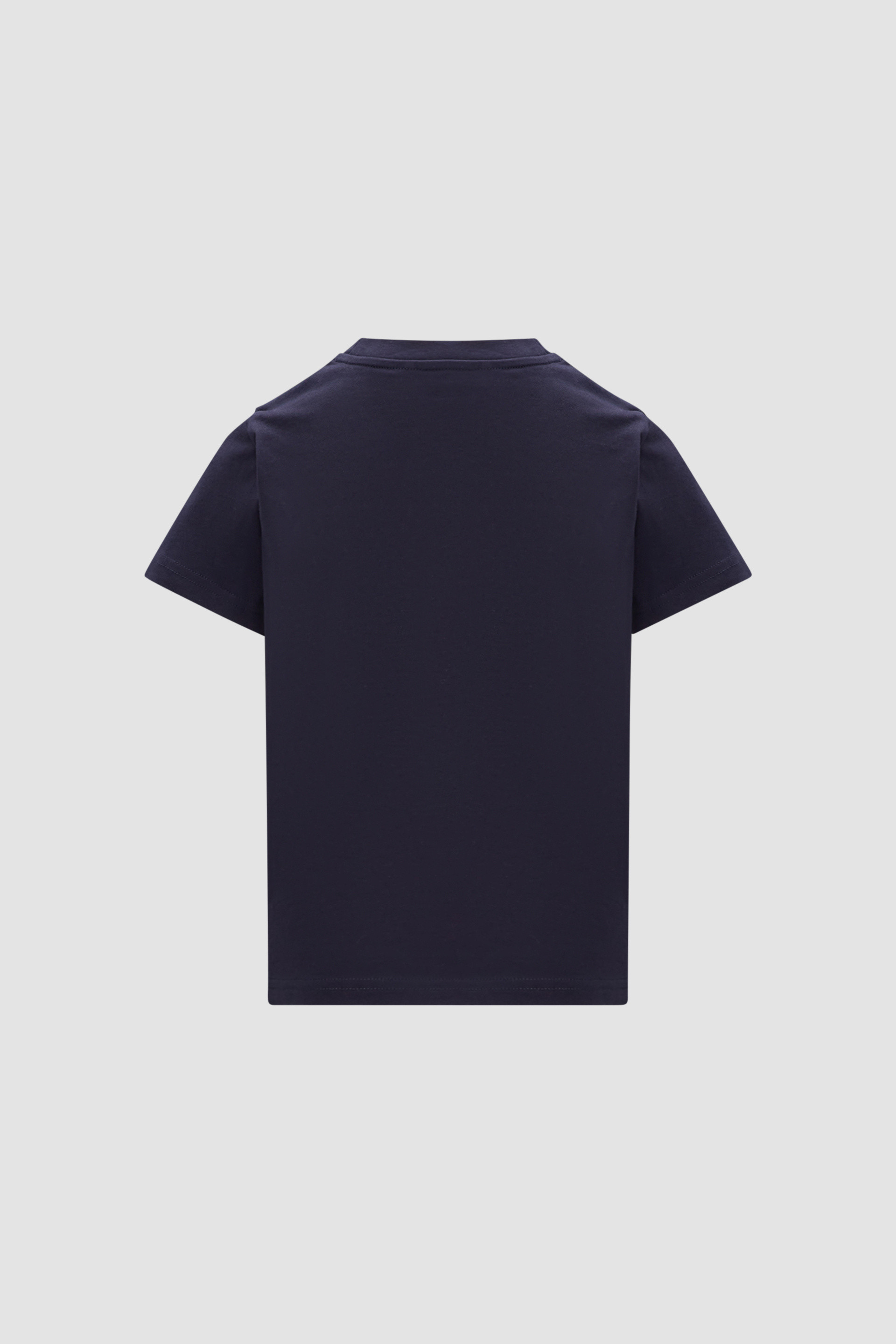 Moncler Navy Logo Webbing Jersey store T-Shirt