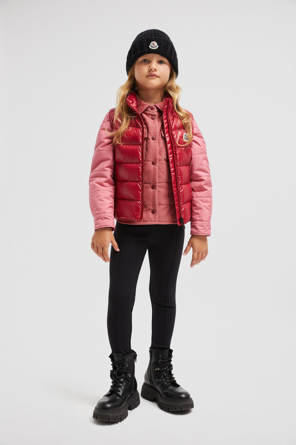 Moncler Baby Girls Jogging Suit In Light Pink 3