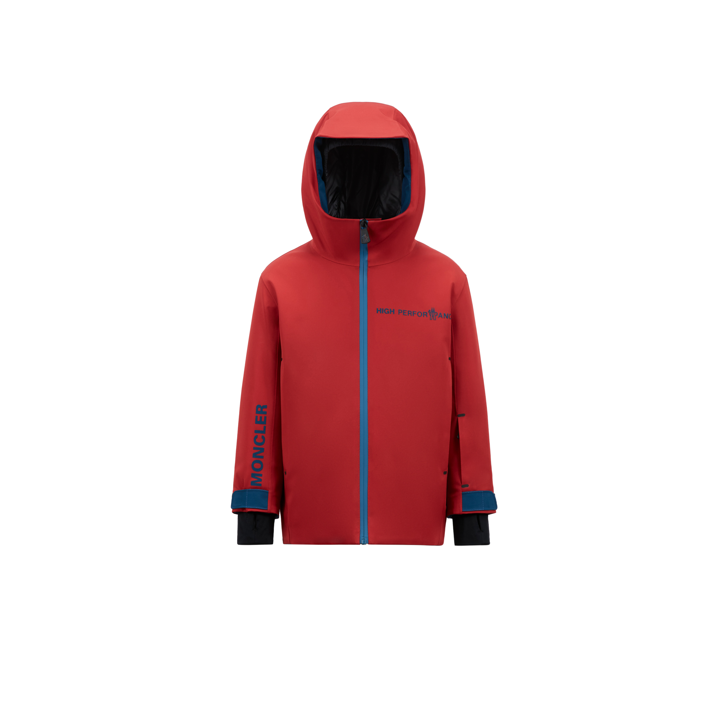 Shop Moncler Veste De Ski Moriond In Red