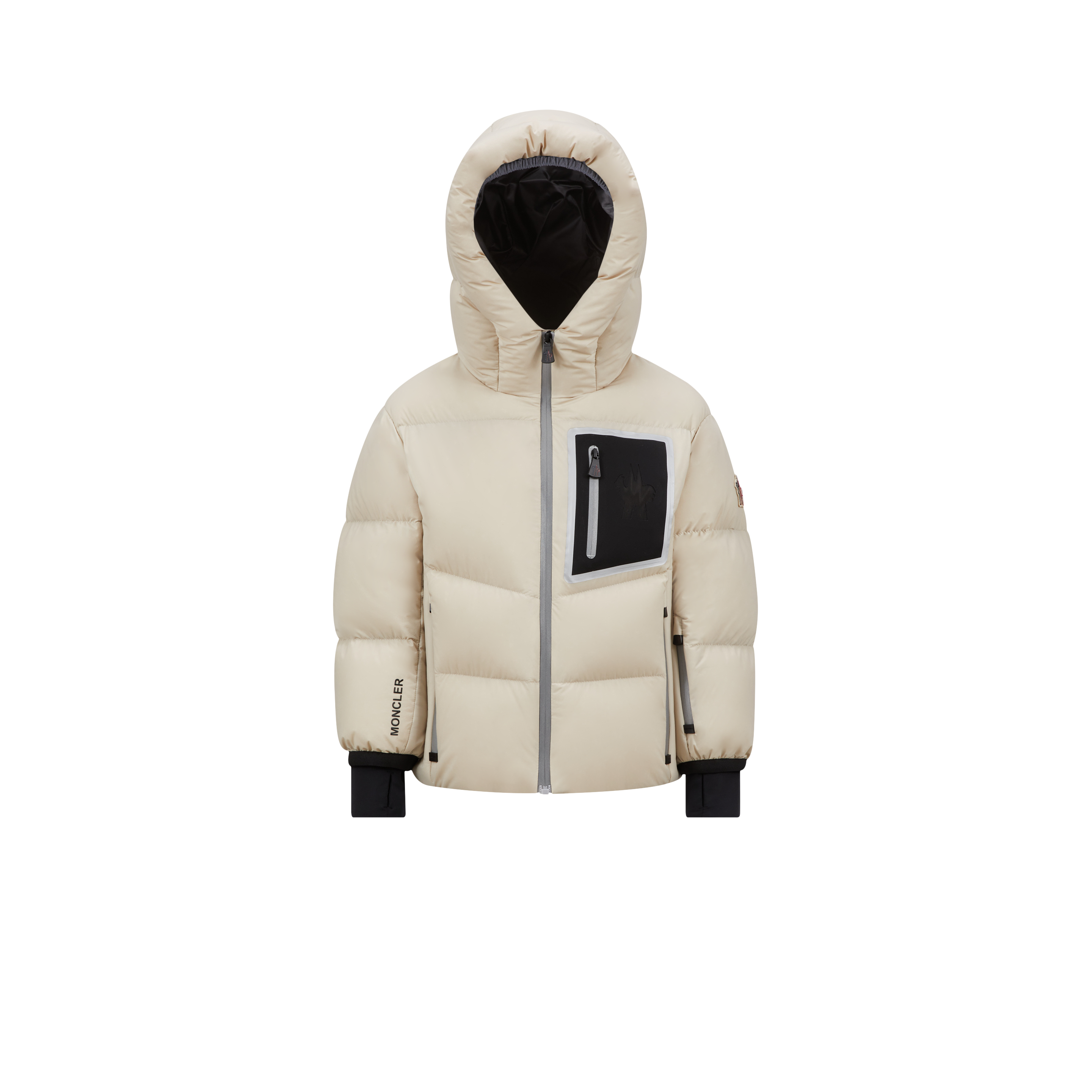 Moncler Kids' Doudoune Mandres In Neutral