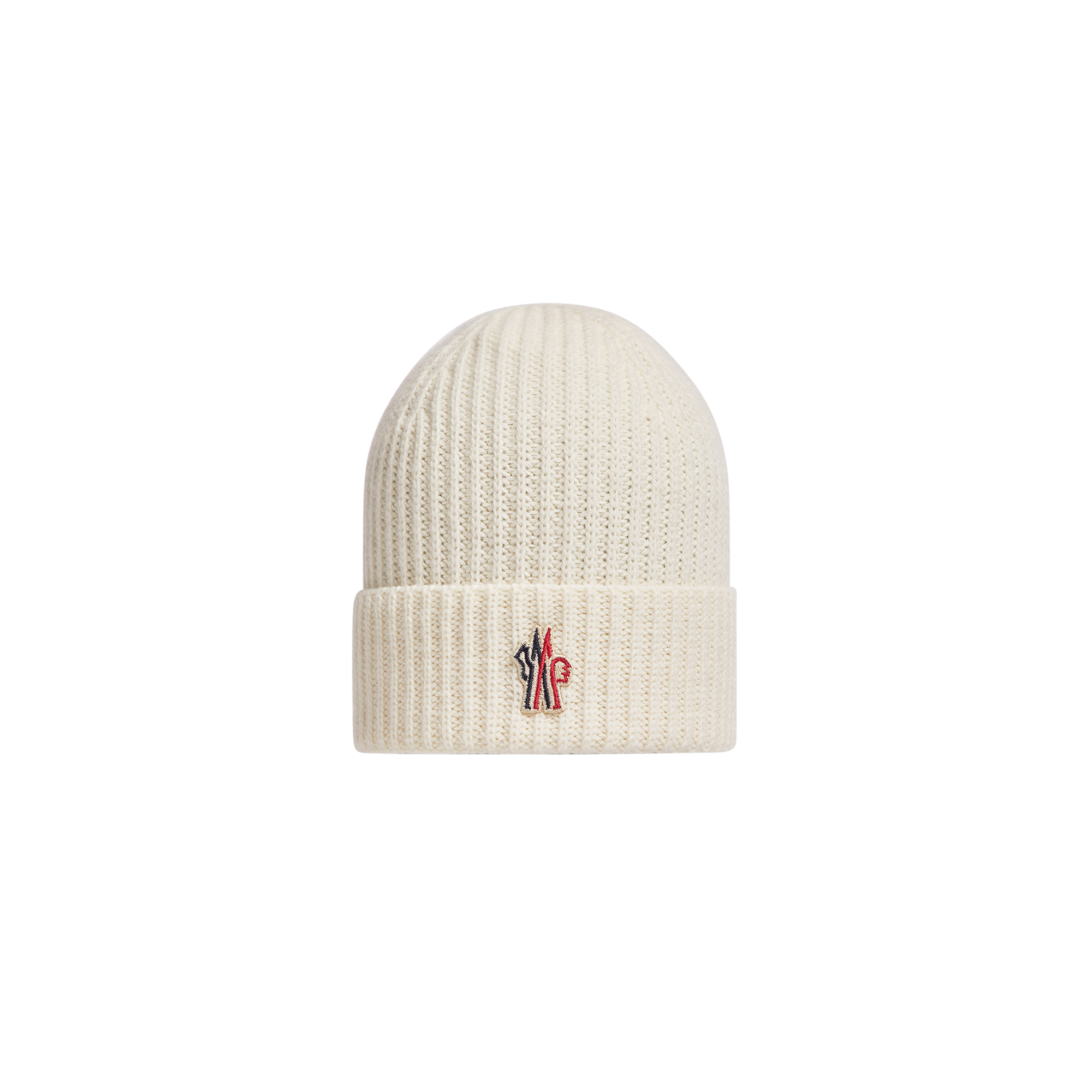 GRENOBLE ENFANT Wool Beanie, Girl, White, Size: L