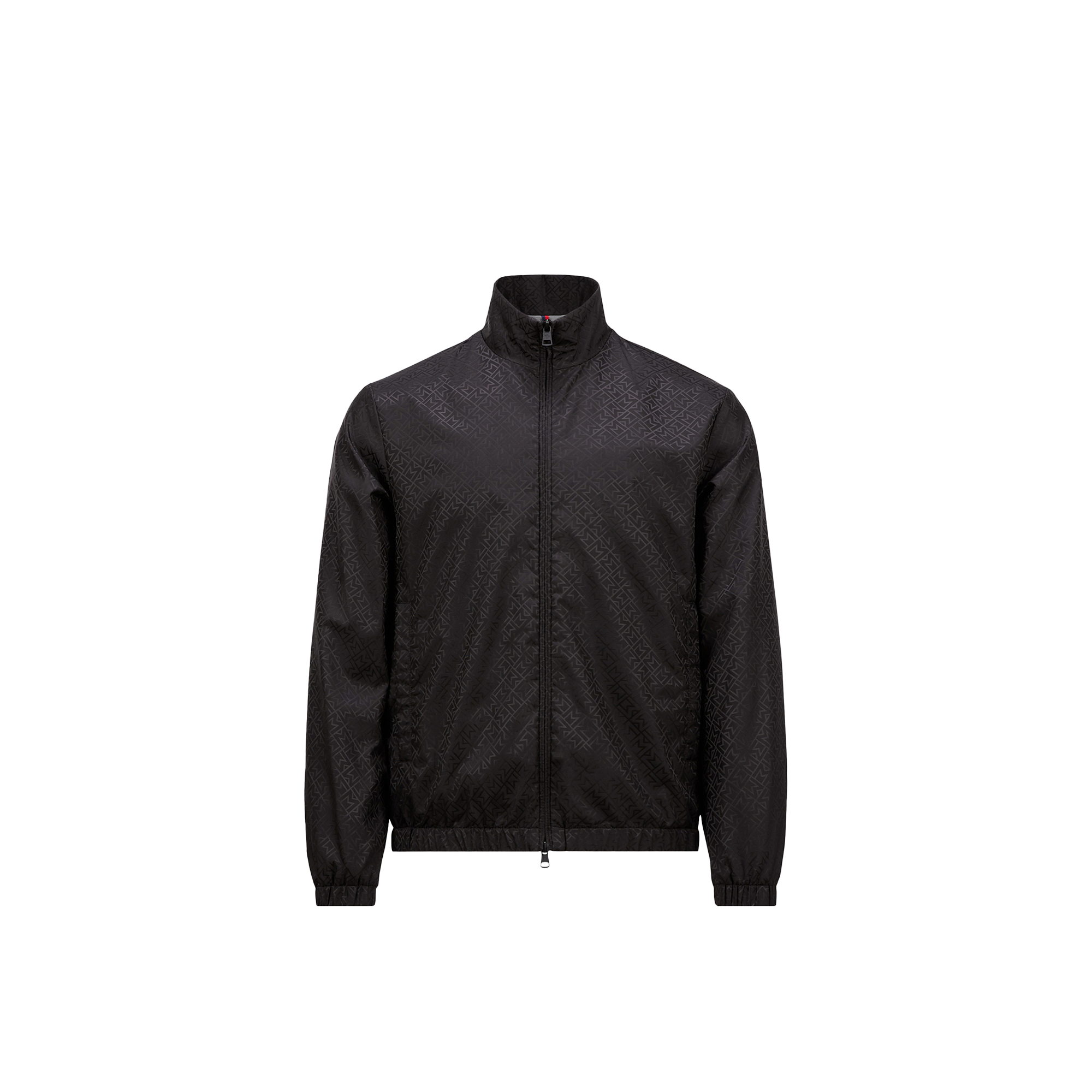 Moncler Coupe-vent Vanoise En Jacquard Monogramme In Black