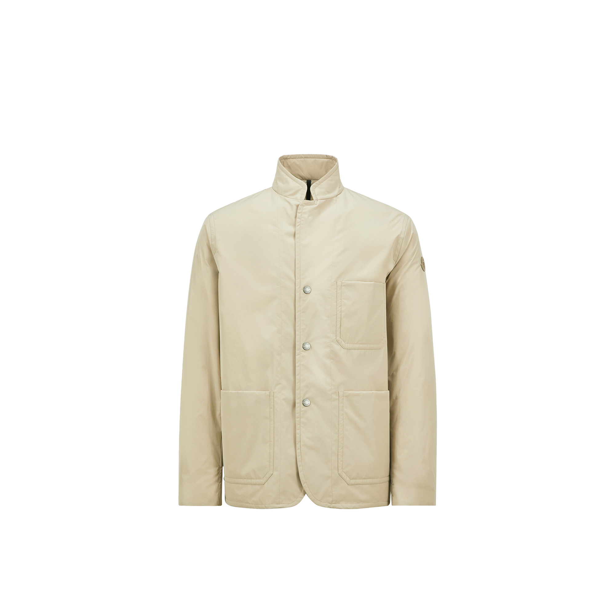 MONCLER COLLECTION Monges Down Shirt Jacket, Men, Beige, Size: 3