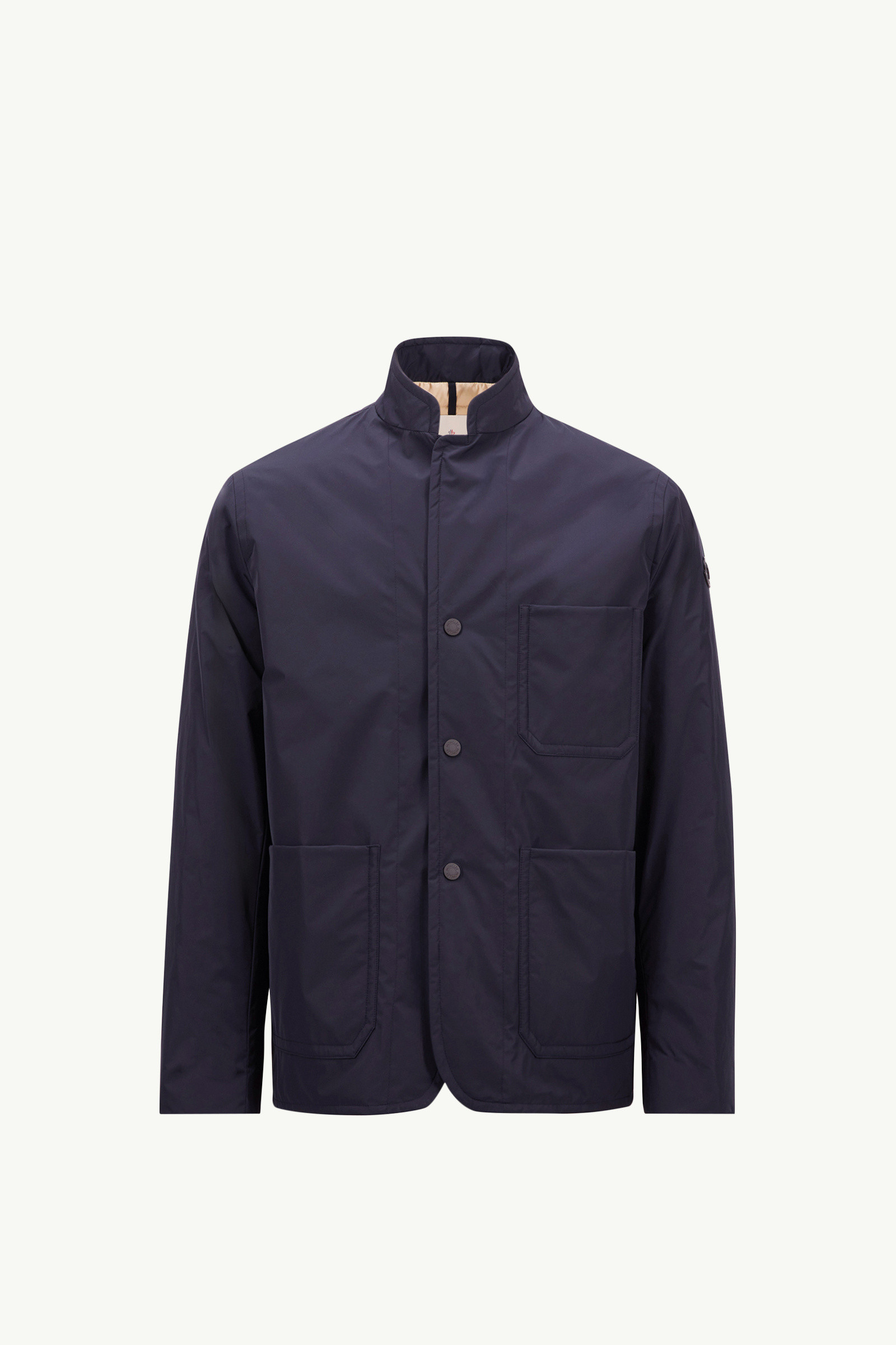 ♪直営店♪Moncler ダウンシャツジャケット Monges 各色 ネイビーブルー Mongesダウンシャツジャケット : ショートダウン