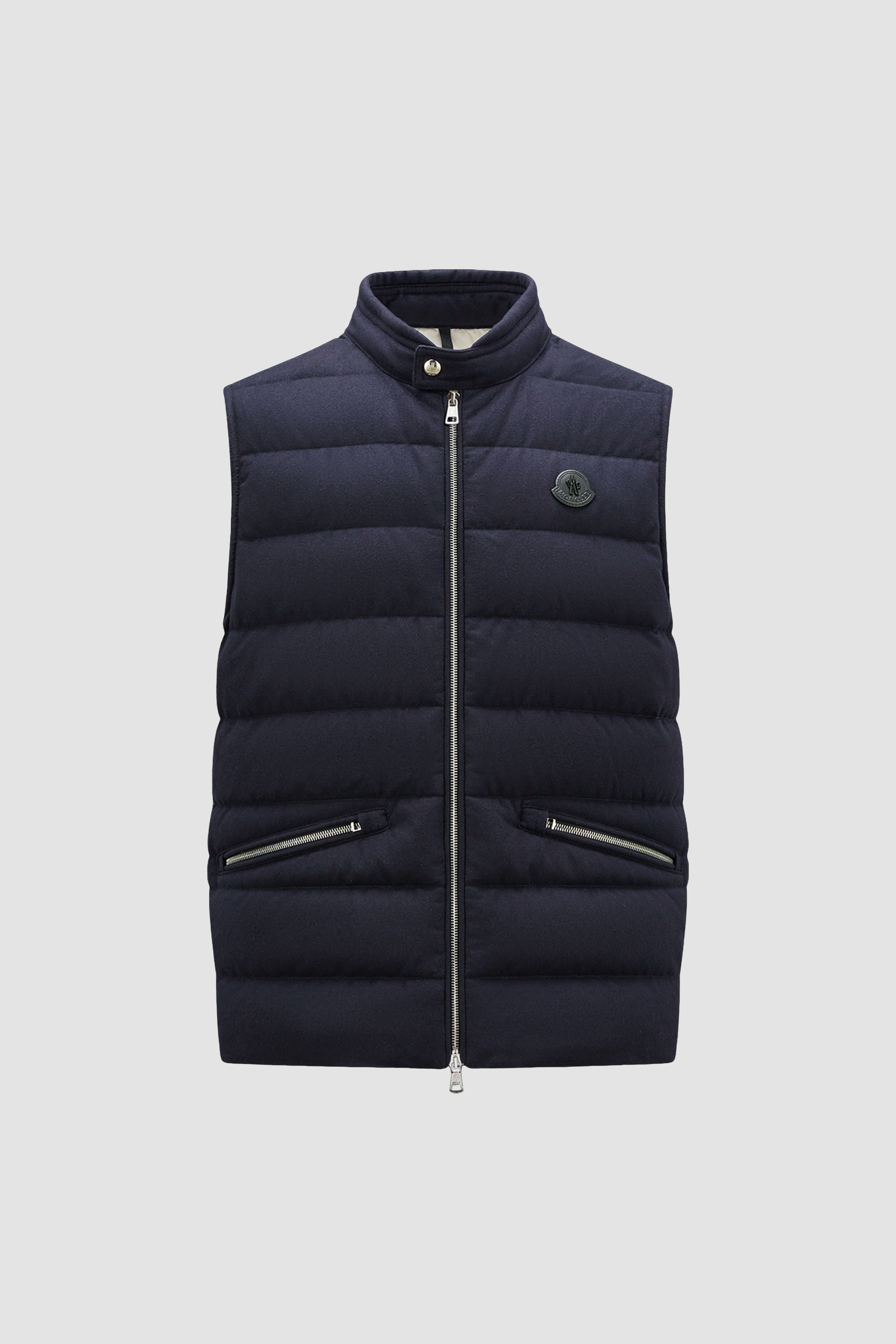 Moncler navy gilet online