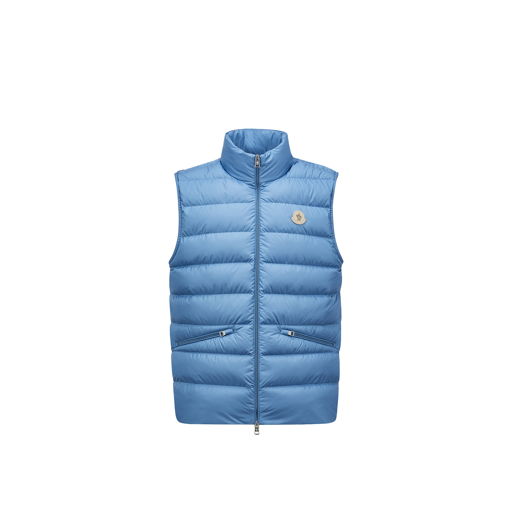 Moncler Doudoune Sans Manches Lechtal In Bleu