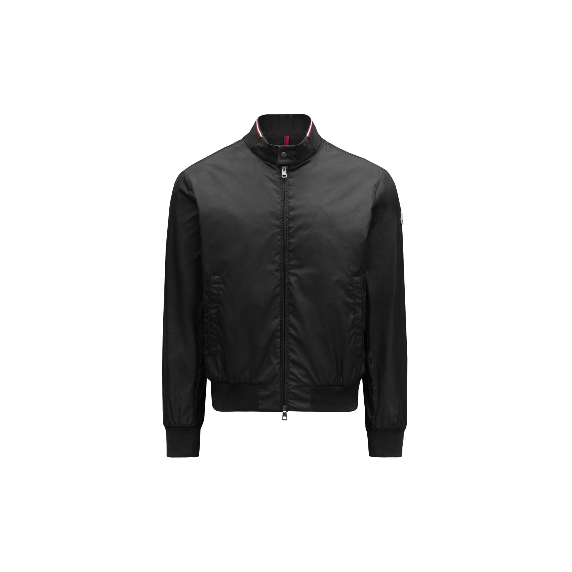 Shop Moncler Reppe Rain Jacket Black