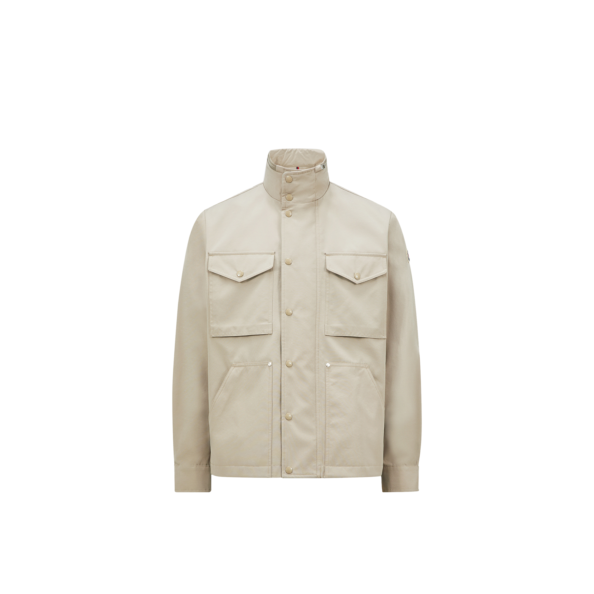 Moncler Noues Field Jacket Beige In Beige