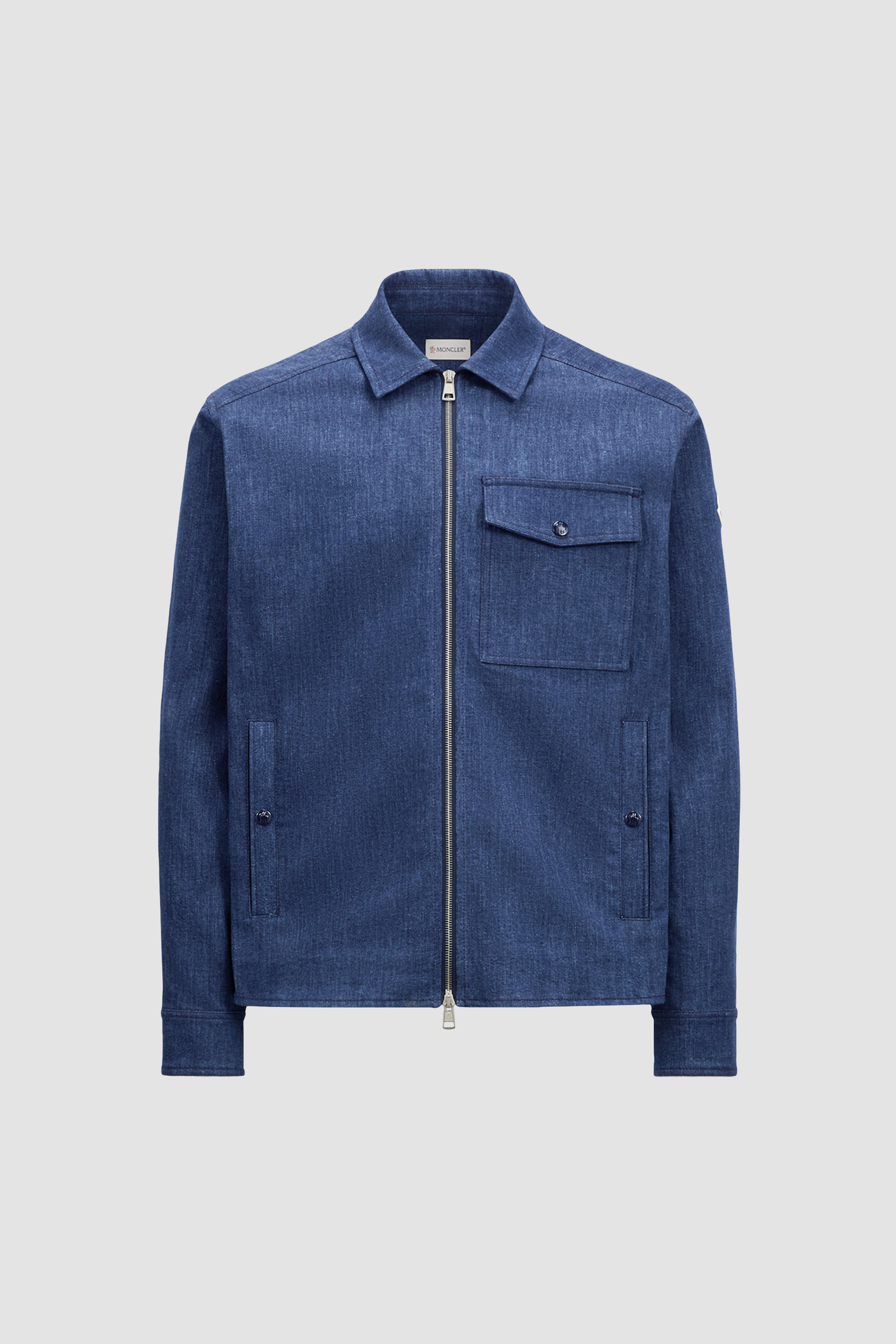 ブランド一覧 | ワールド オンラインストア Shirt Zip-Up Sleeve Long Denim Blue Denim - Men for Shirts トップス