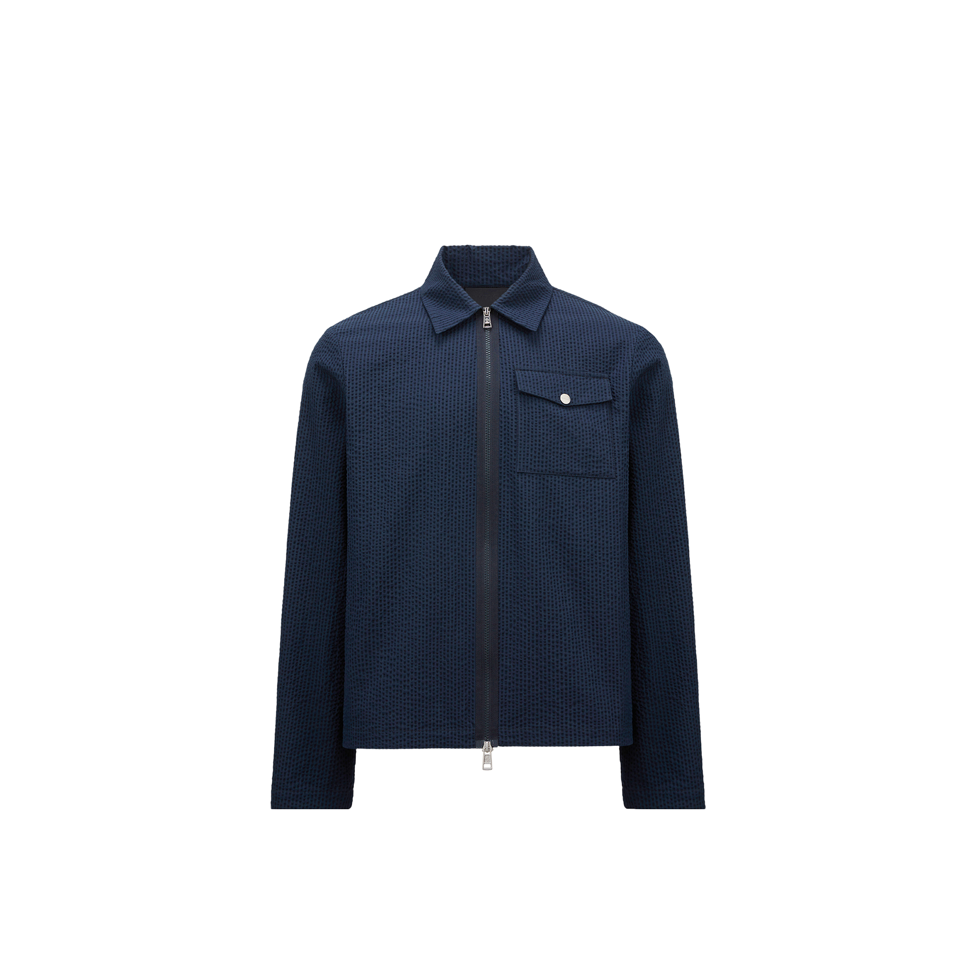 Moncler Denim Shirt In ブルー