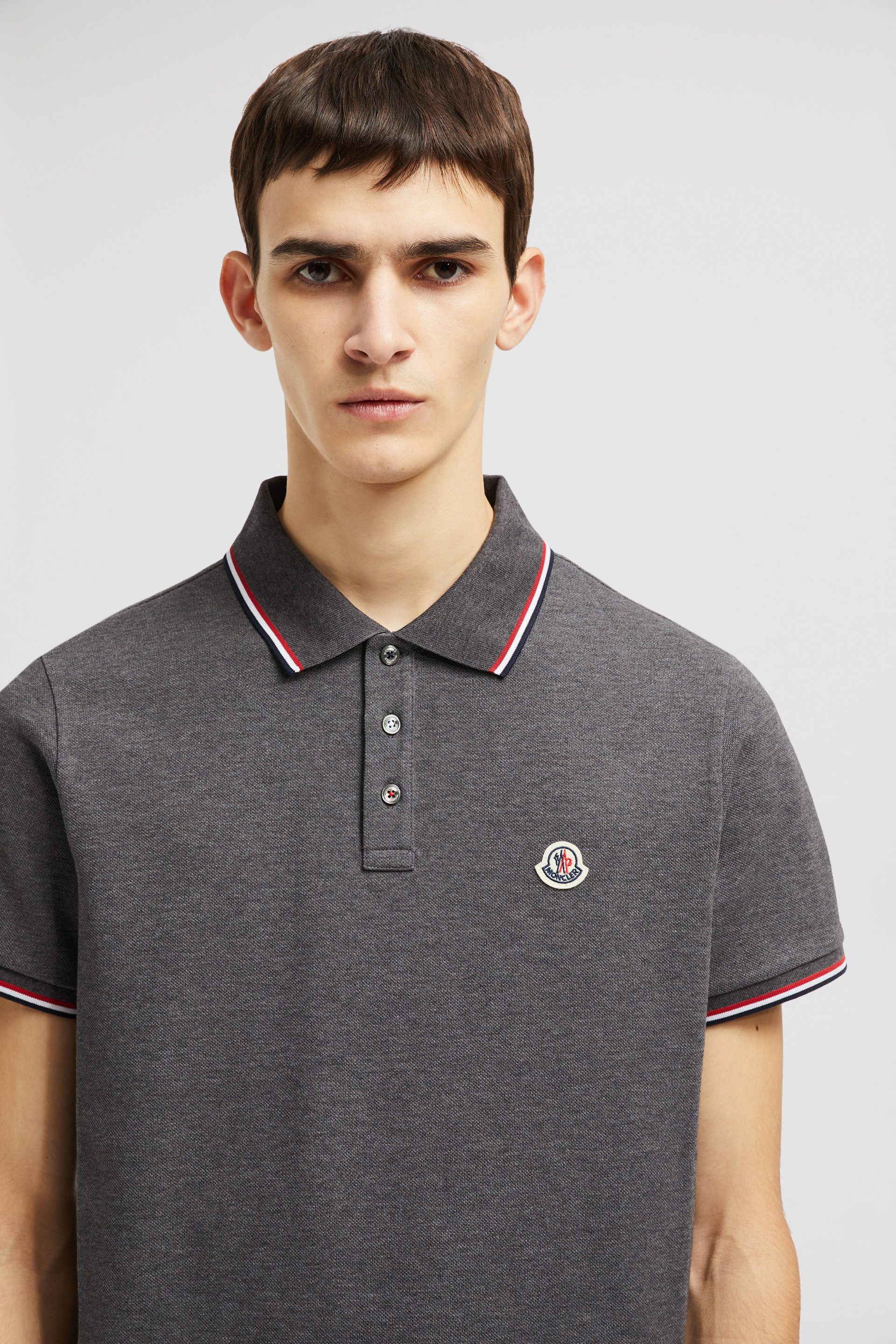 Moncler good men’s polo gray