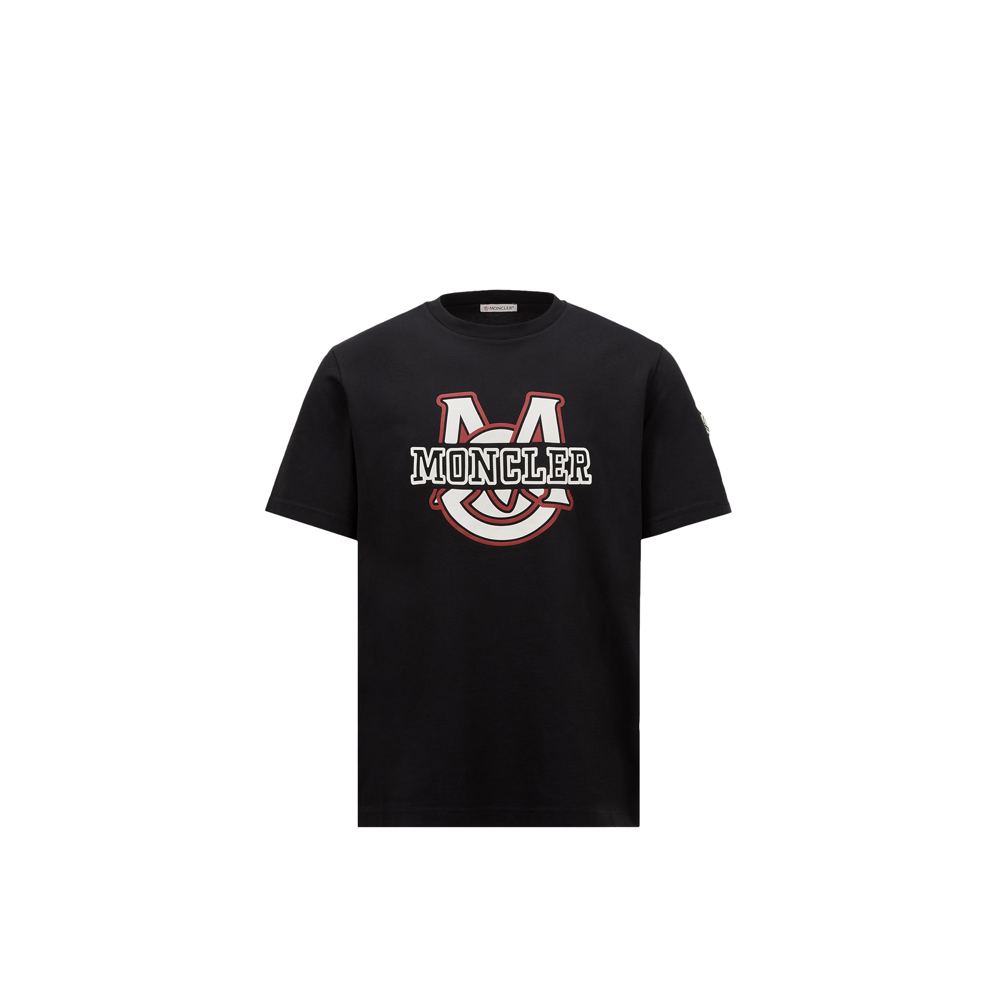 Moncler Short-sleeved T-shirt In Blue